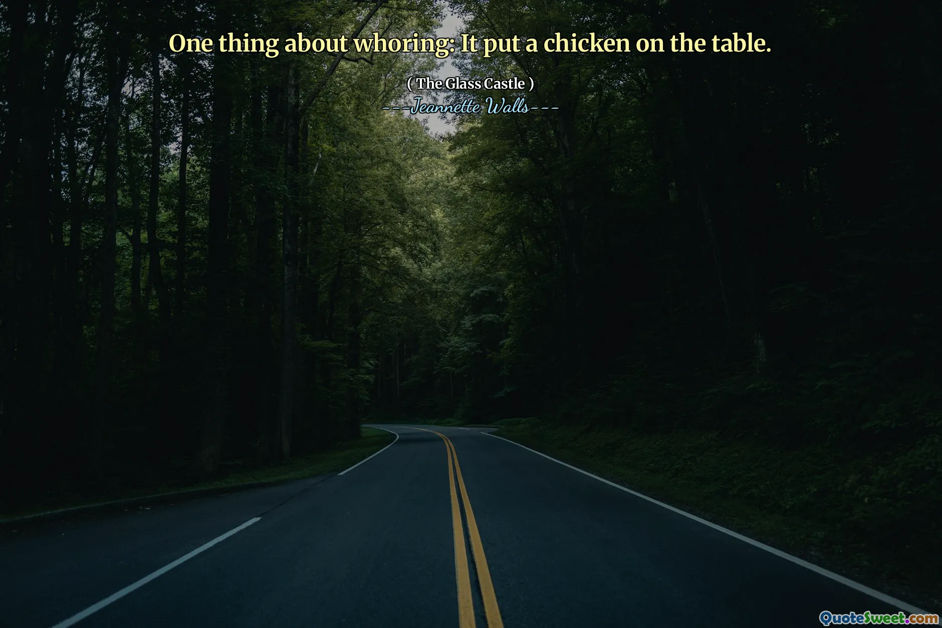 En sak med horning: det satte en kyckling på bordet.