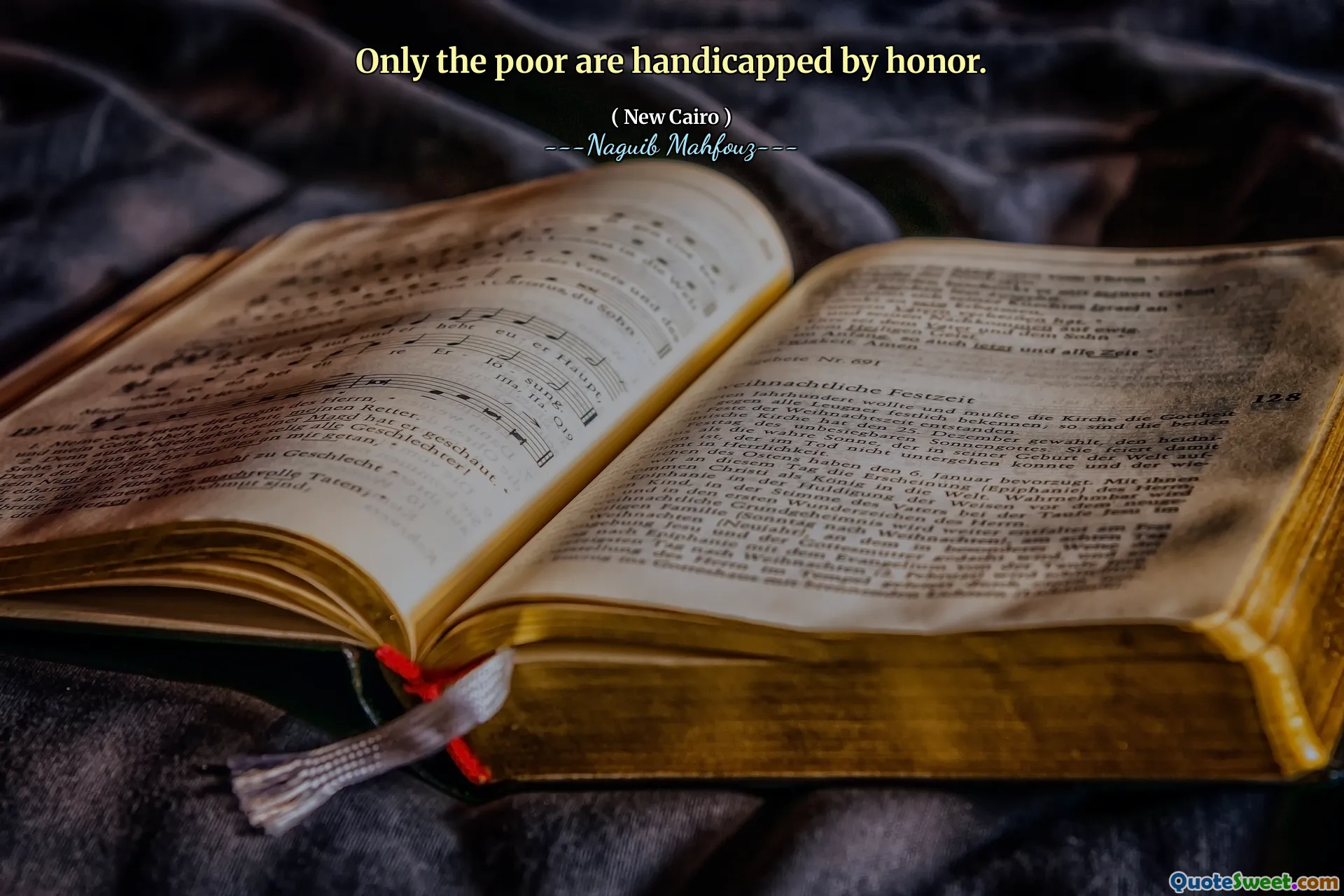 Alleen de armen worden gehandicapt door eer.