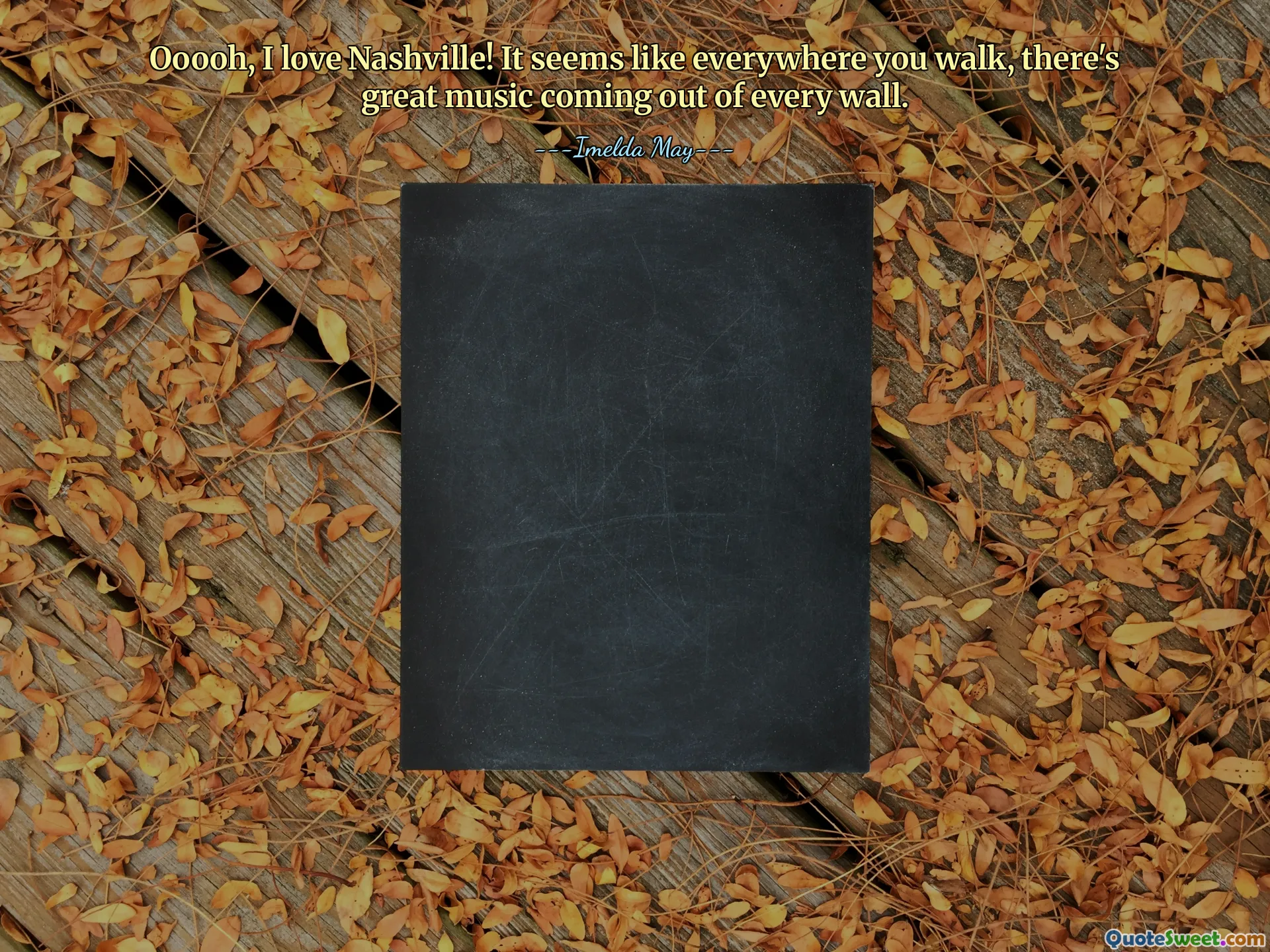 Ooooh, I love Nashville! It seems like everywhere you walk, there's great music coming out of every wall.