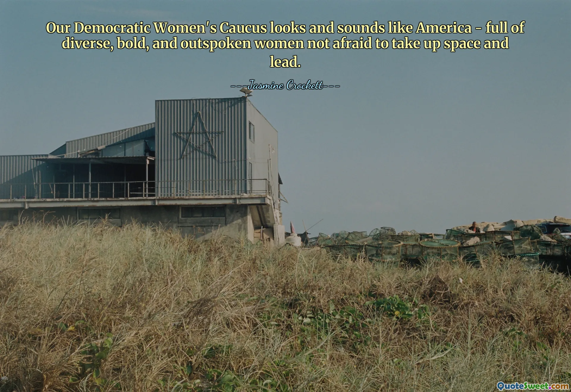 Our Democratic Women's Caucus looks and sounds like America - full of diverse, bold, and outspoken women not afraid to take up space and lead.