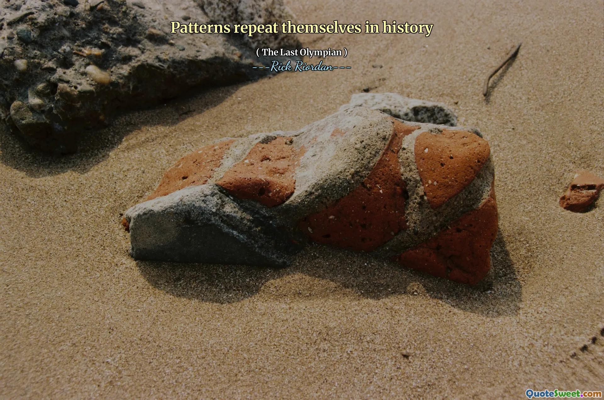 Patterns repeat themselves in history