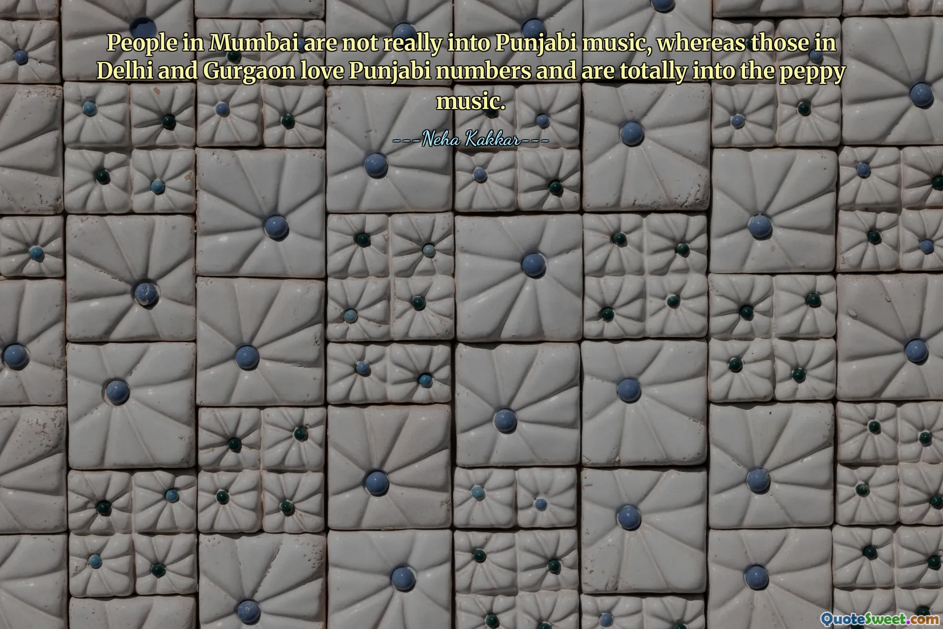 People in Mumbai are not really into Punjabi music, whereas those in Delhi and Gurgaon love Punjabi numbers and are totally into the peppy music.