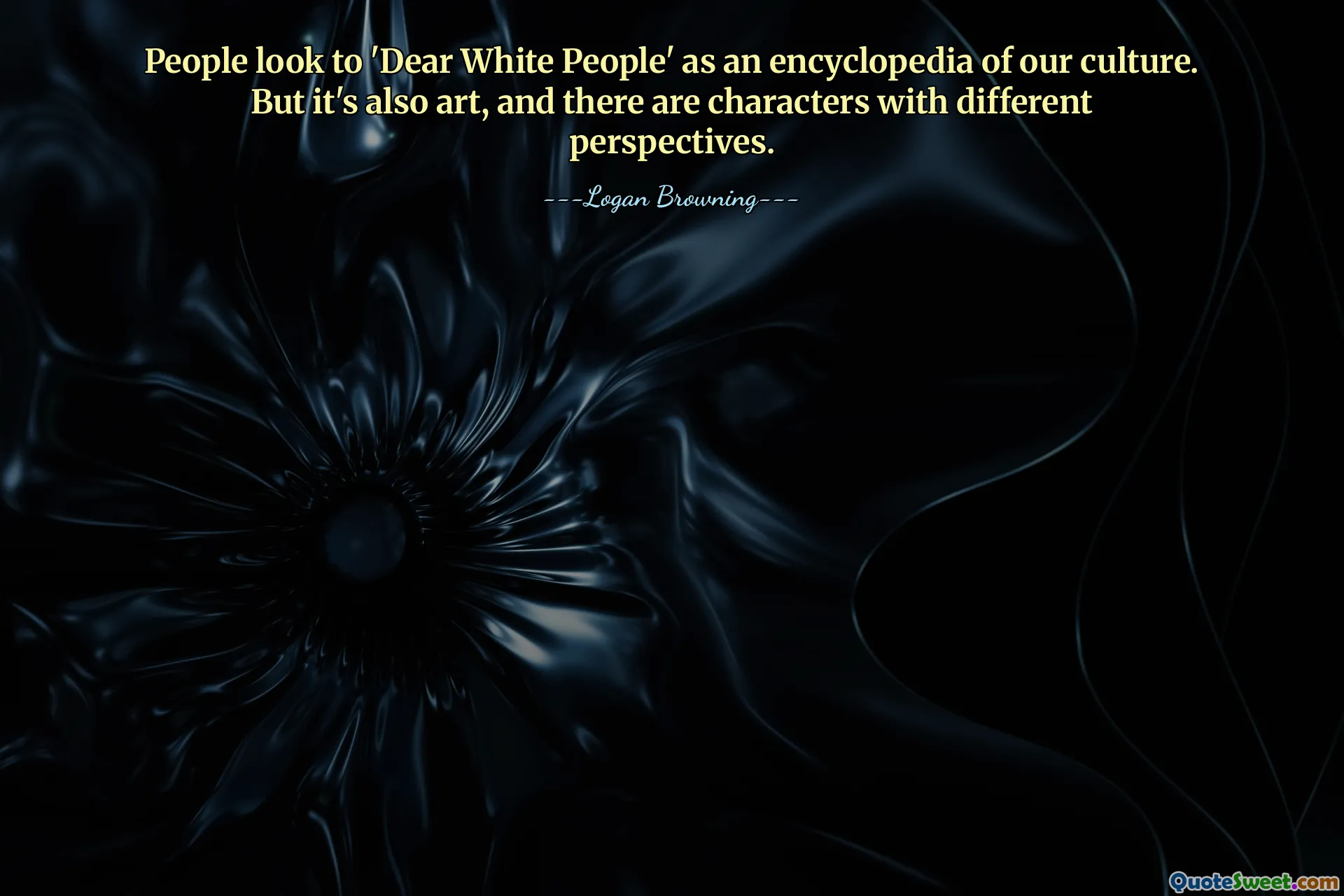 Mensen beschouwen 'Dear White People' als een encyclopedie van onze cultuur. Maar het is ook kunst, en er zijn personages met verschillende perspectieven.