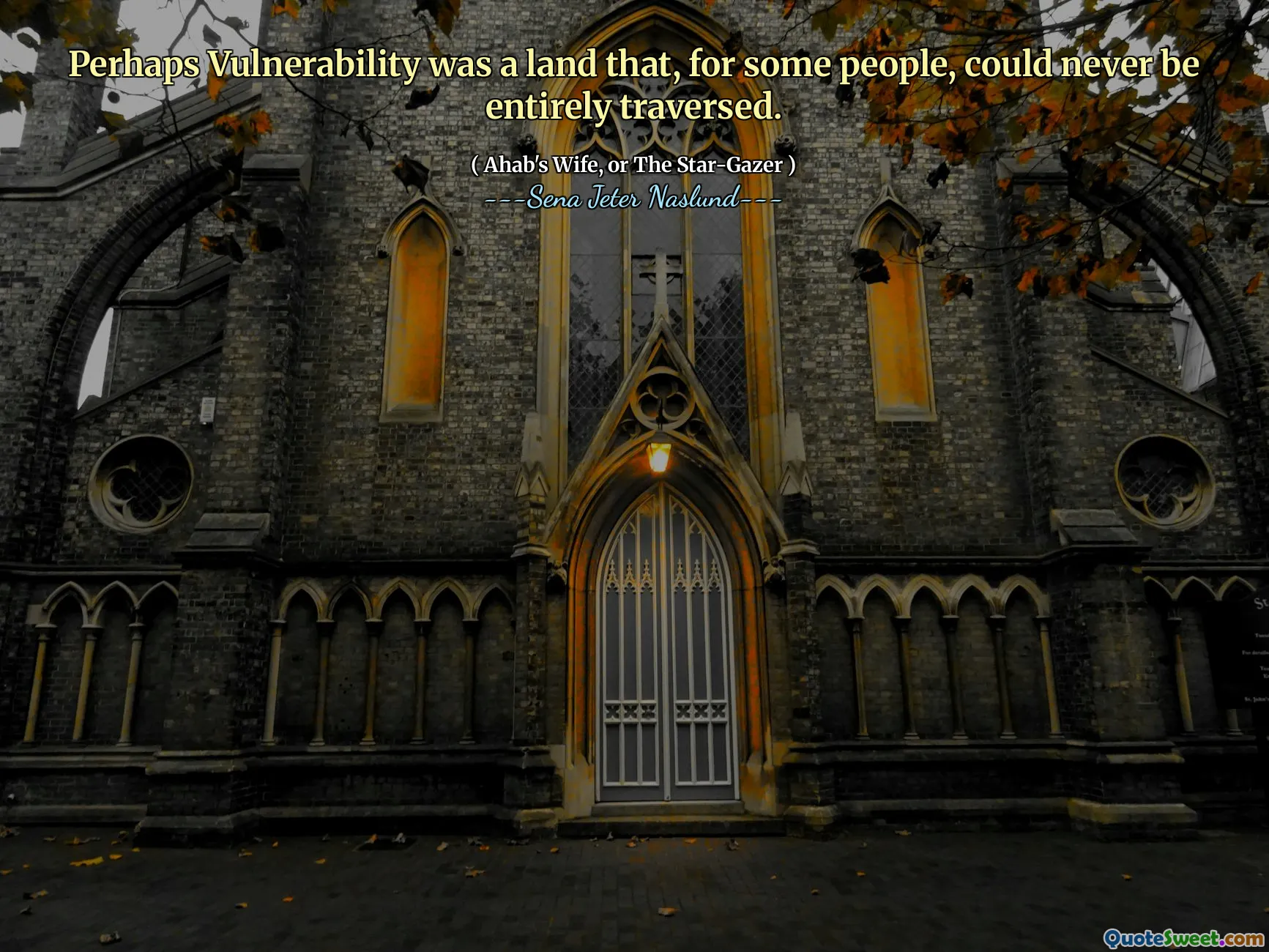 Forse la vulnerabilità era una terra che, per alcune persone, non poteva mai essere completamente attraversata.