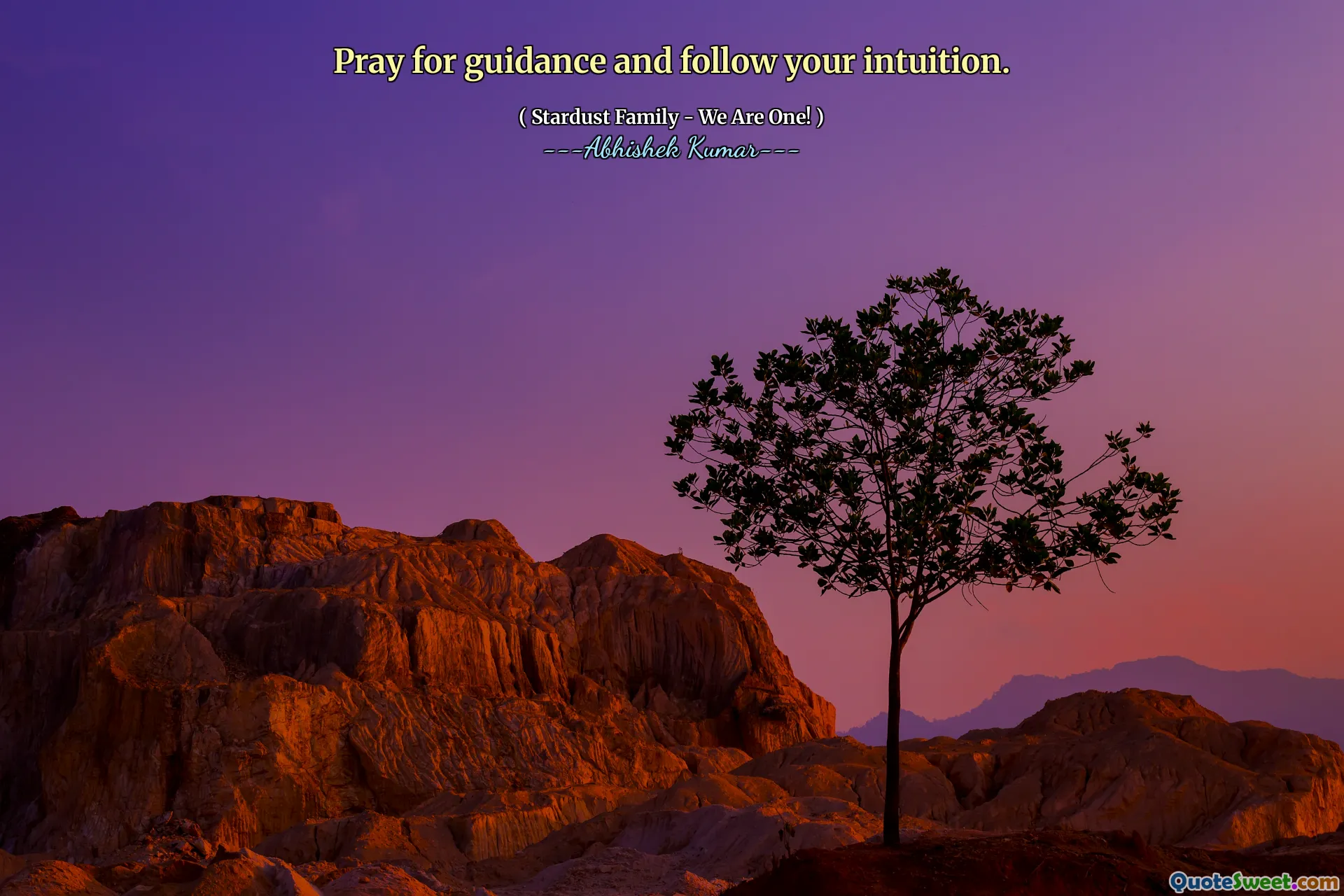 Pray for guidance and follow your intuition.