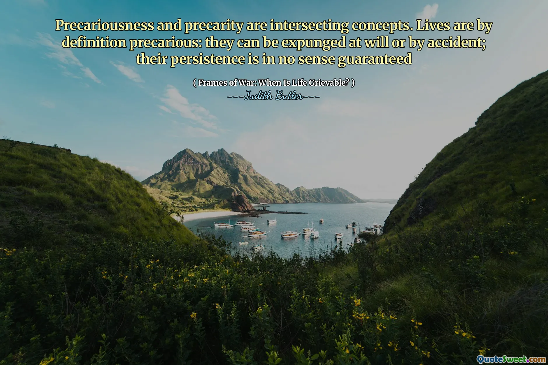 不稳定和不稳定是相交的概念。从定义上讲，生活是不稳定的：可以随意或偶然地被删除；他们的毅力绝对可以保证