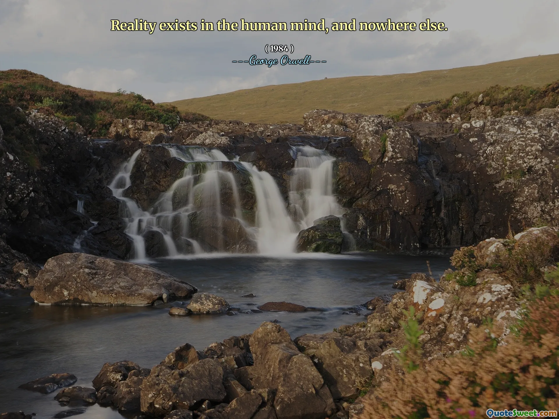 现实存在于人类的思想中，无处不在。