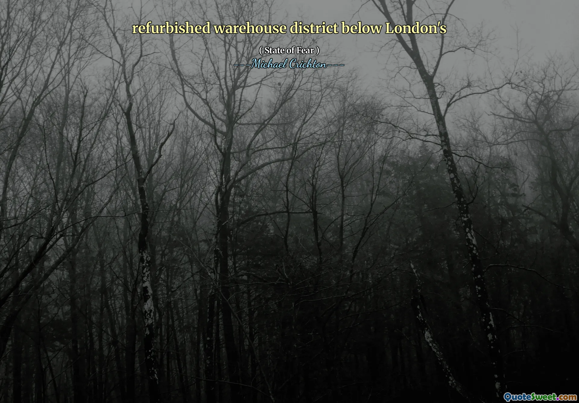 refurbished warehouse district below London's