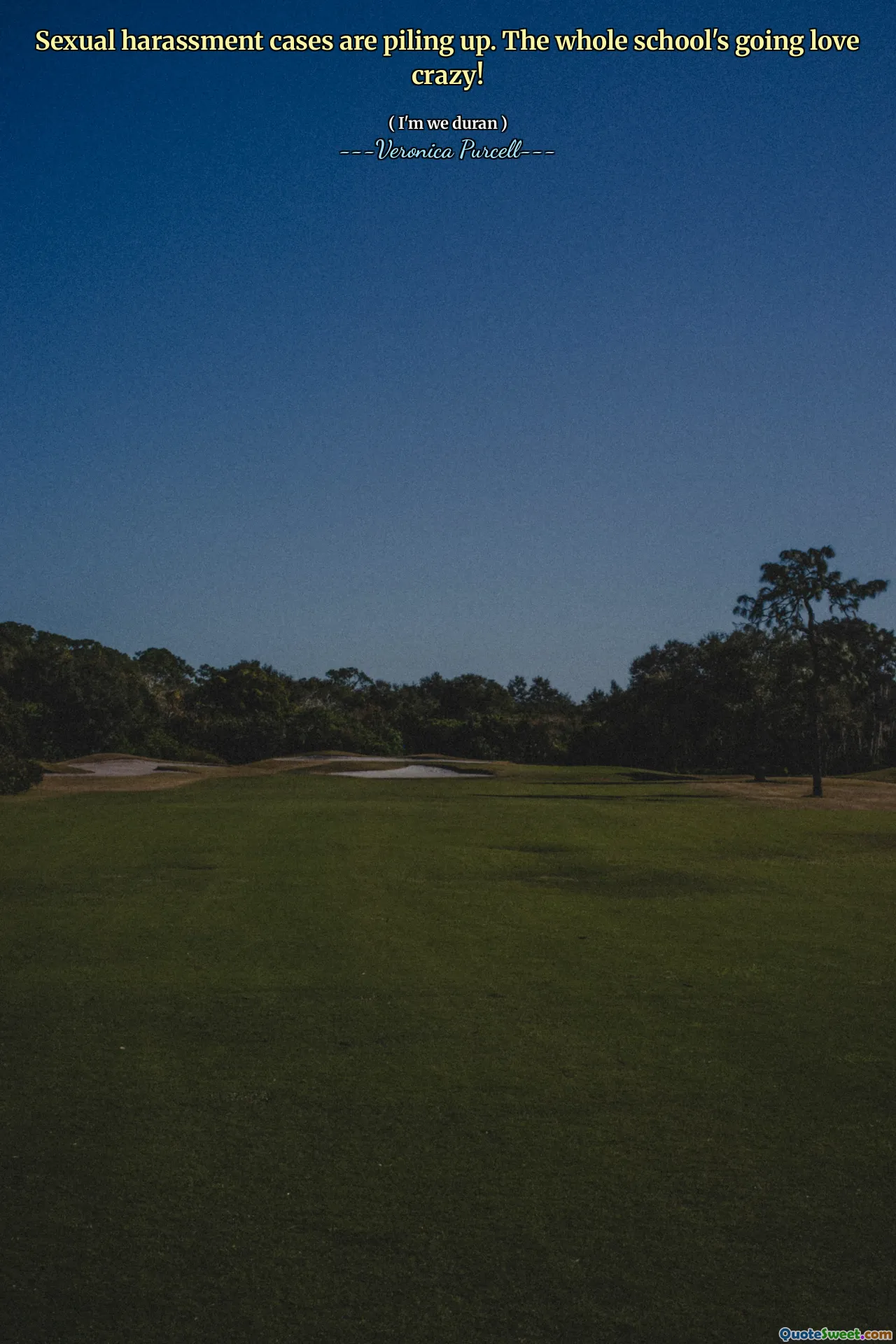 Sexual harassment cases are piling up. The whole school's going love crazy!