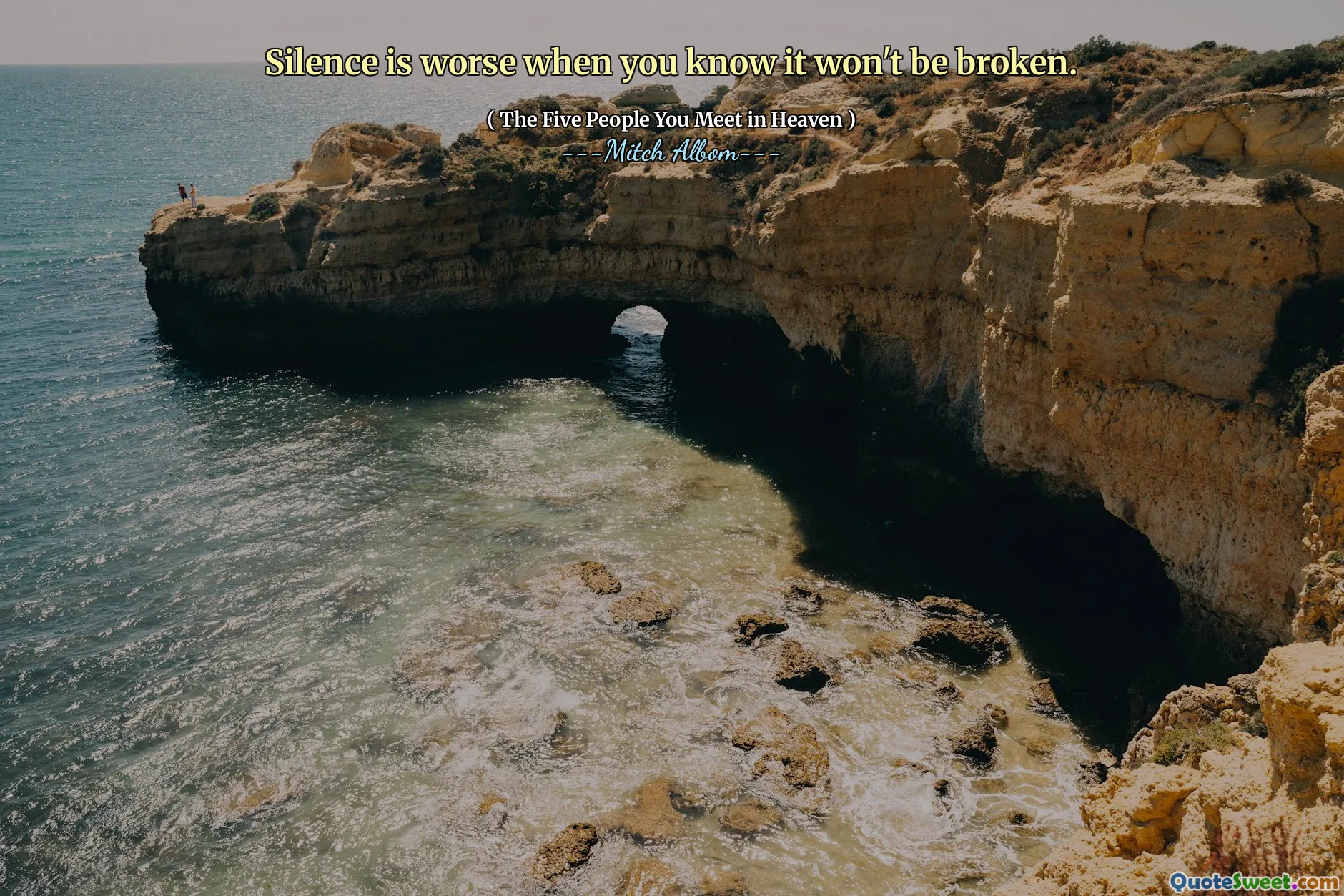 Ticho je horší, když víte, že to nebude rozbité.