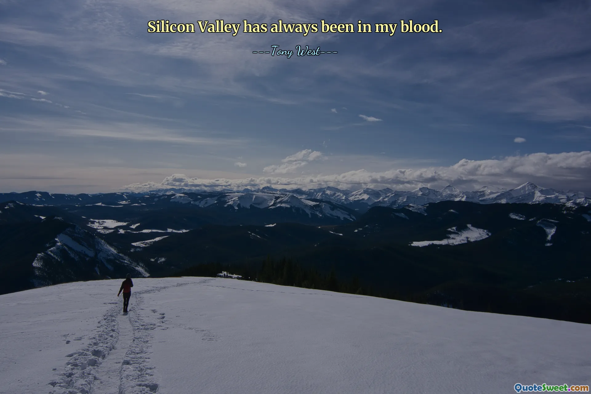 Silicon Valley has always been in my blood.