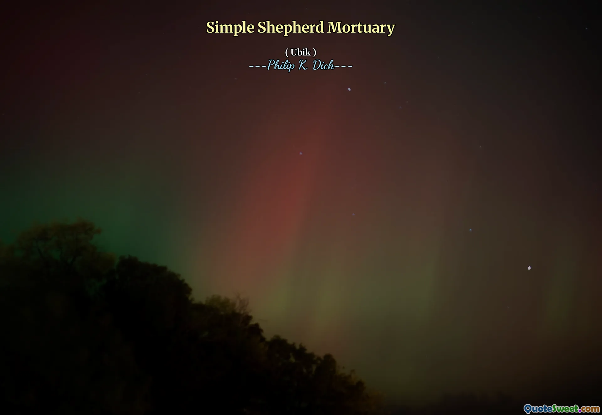 简单的牧羊人太平间