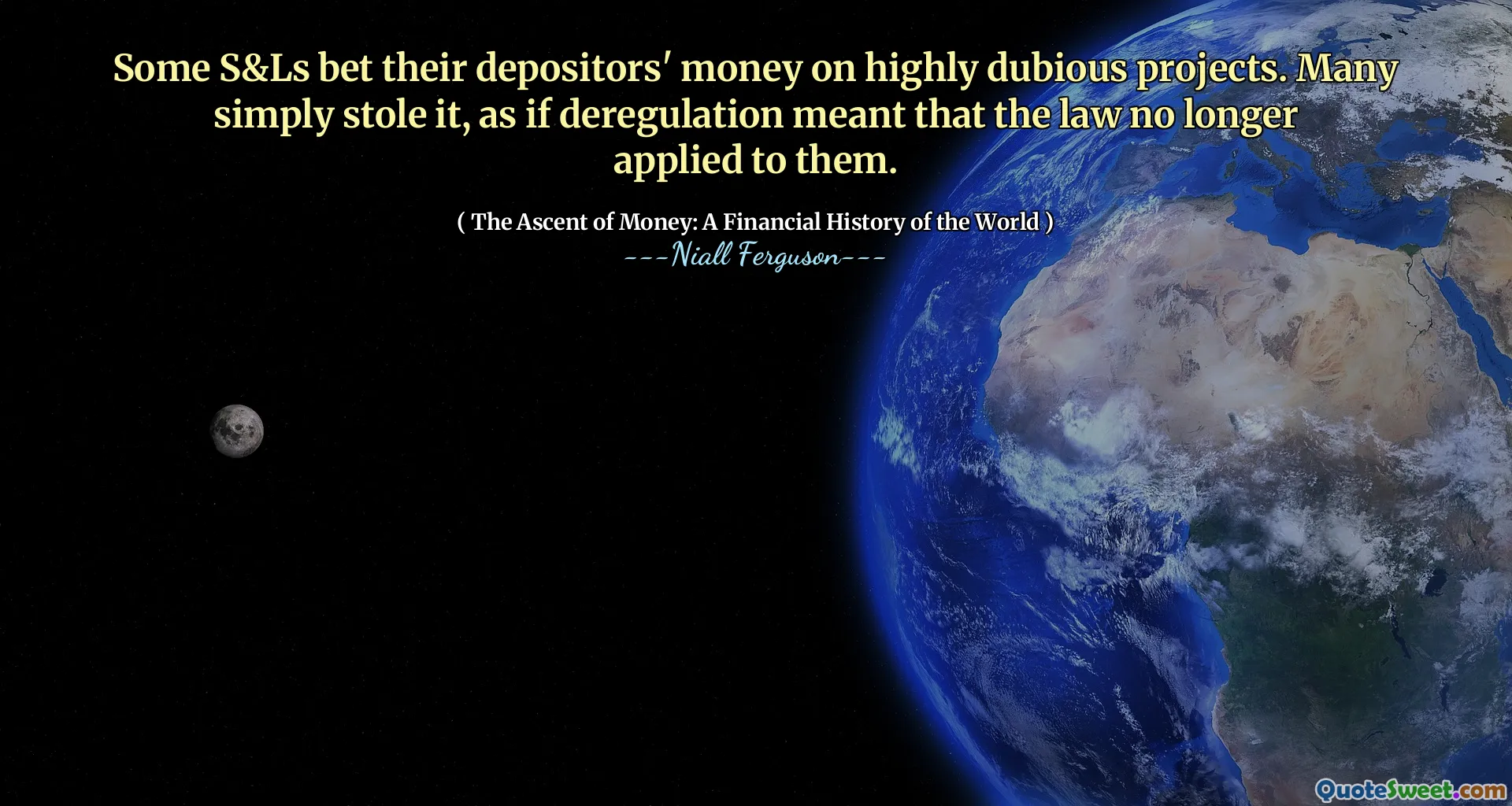 Some S&Ls bet their depositors' money on highly dubious projects. Many simply stole it, as if deregulation meant that the law no longer applied to them.