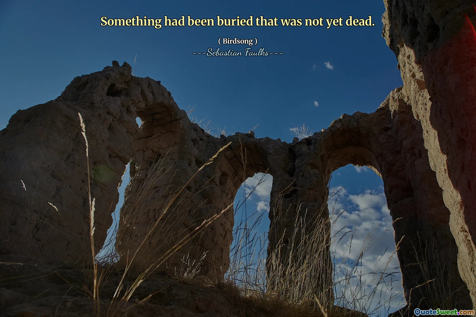 Something had been buried that was not yet dead.