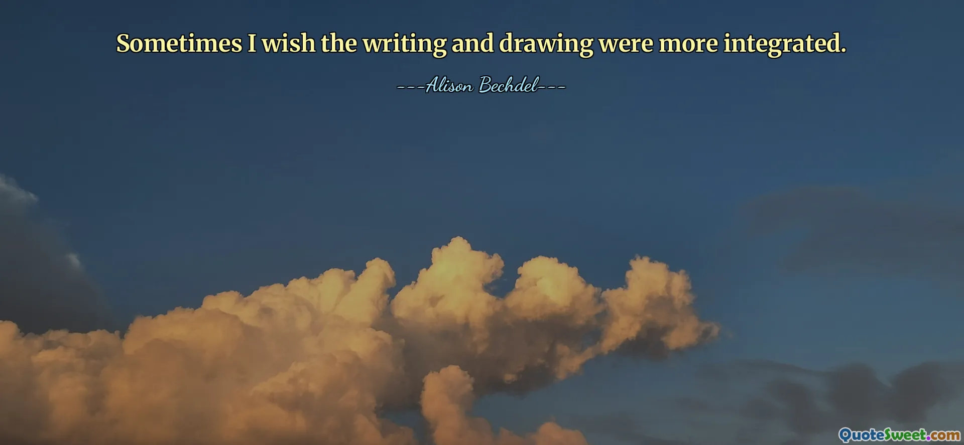 Às vezes gostaria que a escrita e o desenho estivessem mais integrados.