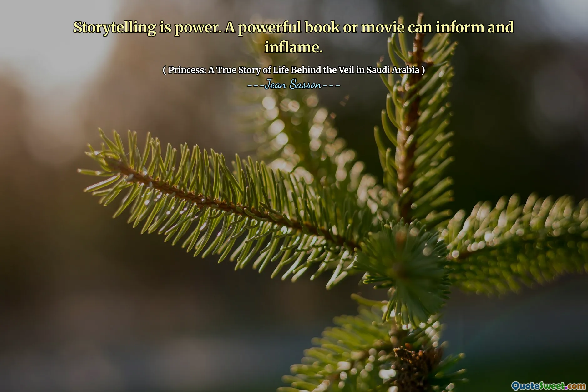 Historiefortelling er makt. En kraftig bok eller film kan informere og oppildne.