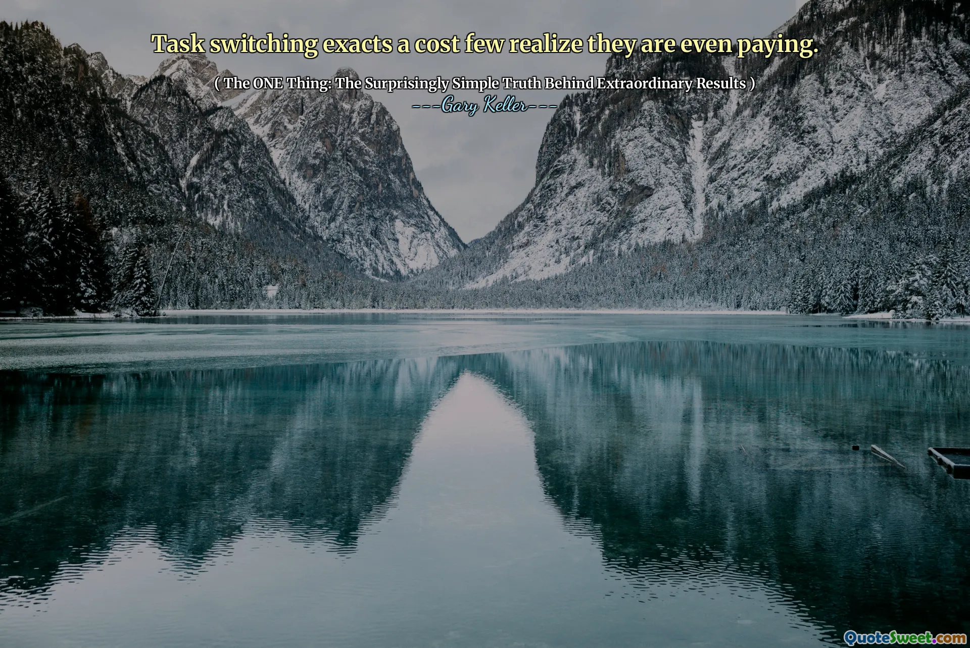Task switching exacts a cost few realize they are even paying.