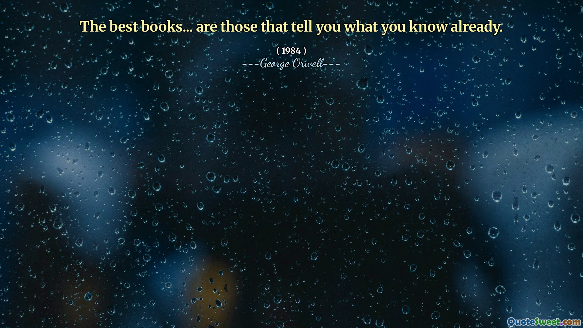 Cele mai bune cărți ... sunt cele care vă spun ce știți deja.