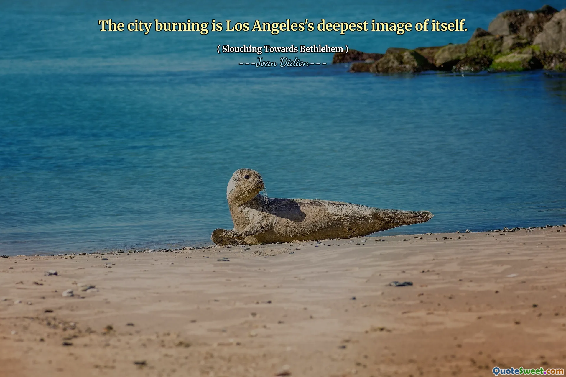 La città in fiamme è la più profonda immagine di Los Angeles di se stessa.