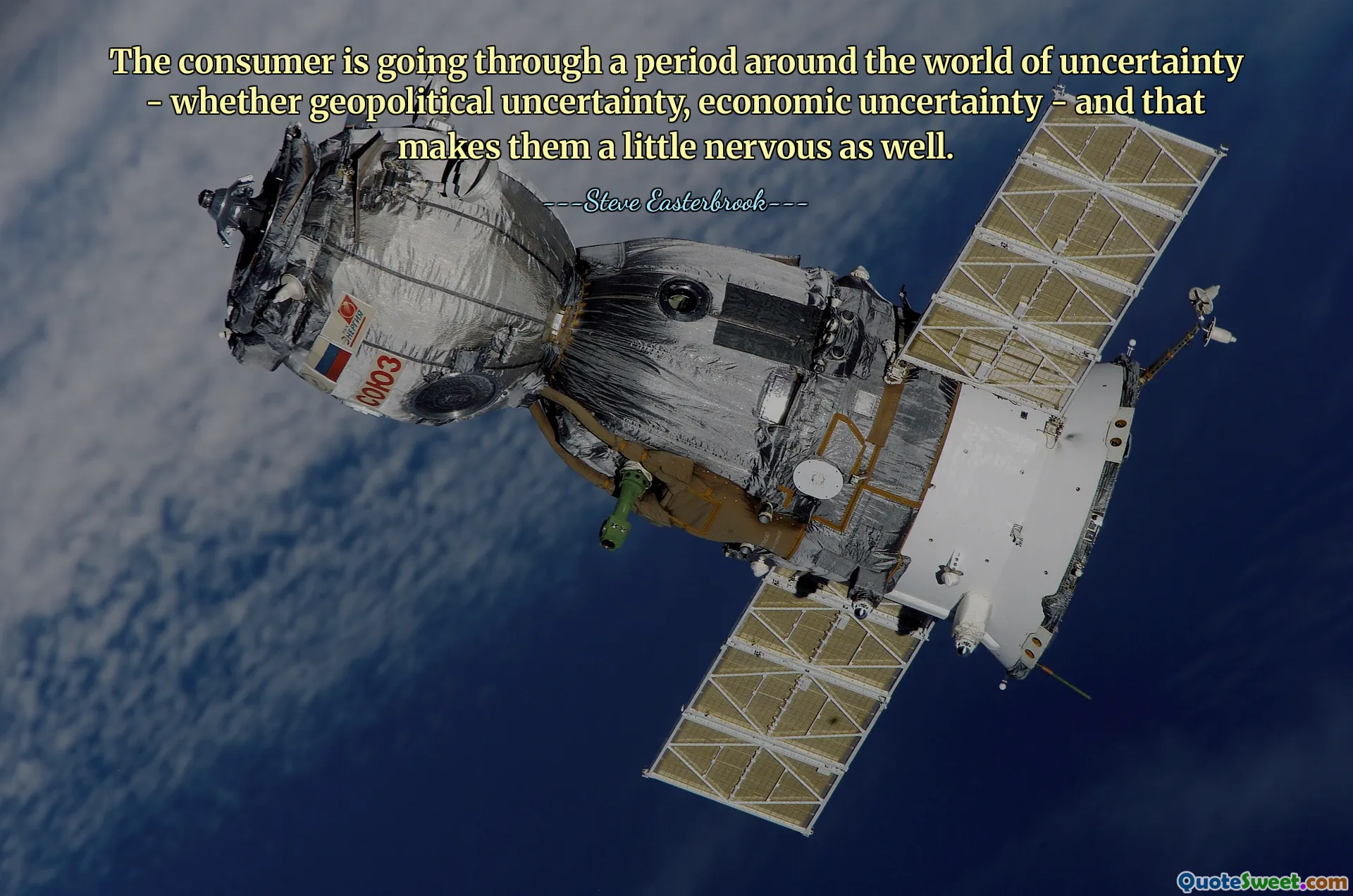 Người tiêu dùng đang trải qua một thời kỳ mà thế giới không chắc chắn - dù là bất ổn về địa chính trị hay bất ổn về kinh tế - và điều đó cũng khiến họ hơi lo lắng.