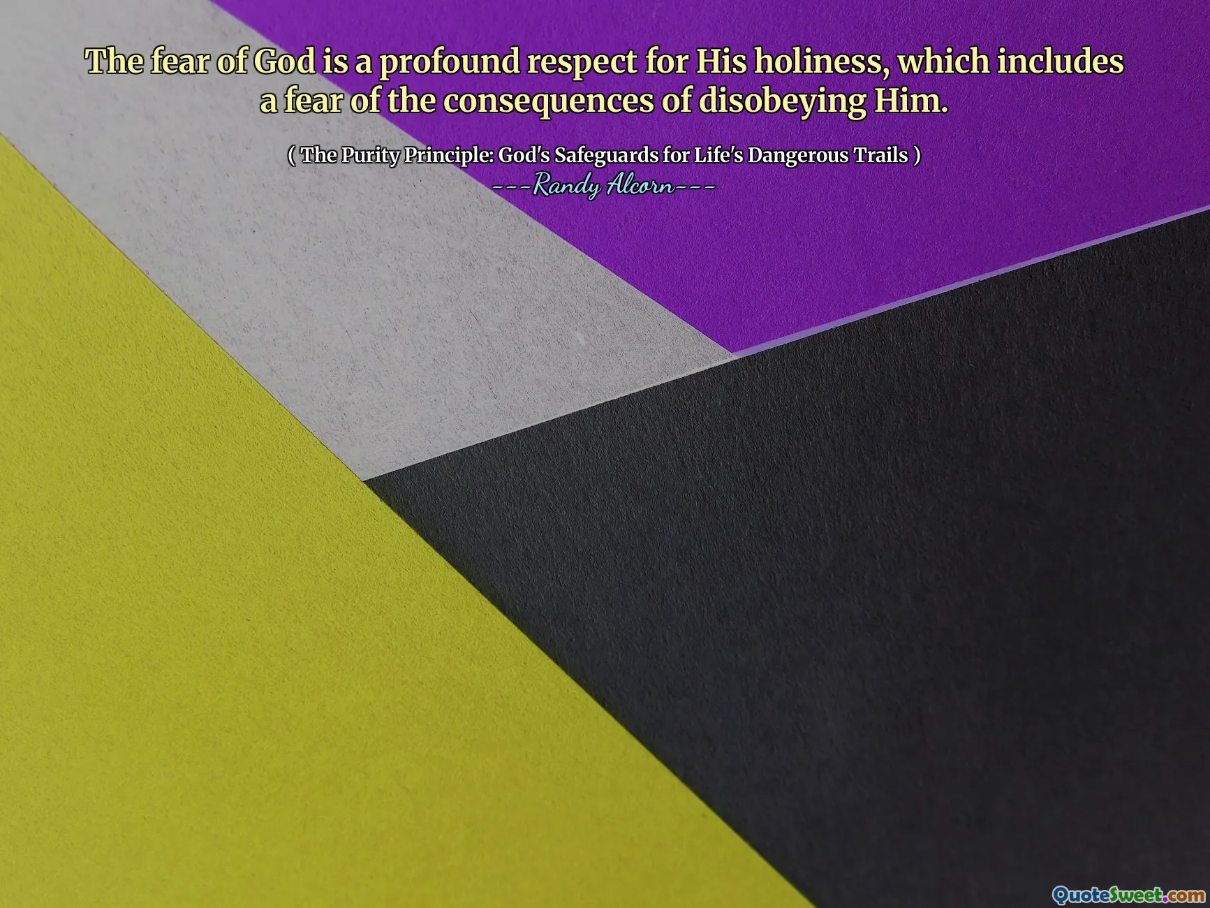 परमेश्वर का भय उनकी पवित्रता के लिए एक गहरा सम्मान है, जिसमें उसकी अवज्ञा करने के परिणामों का डर शामिल है।