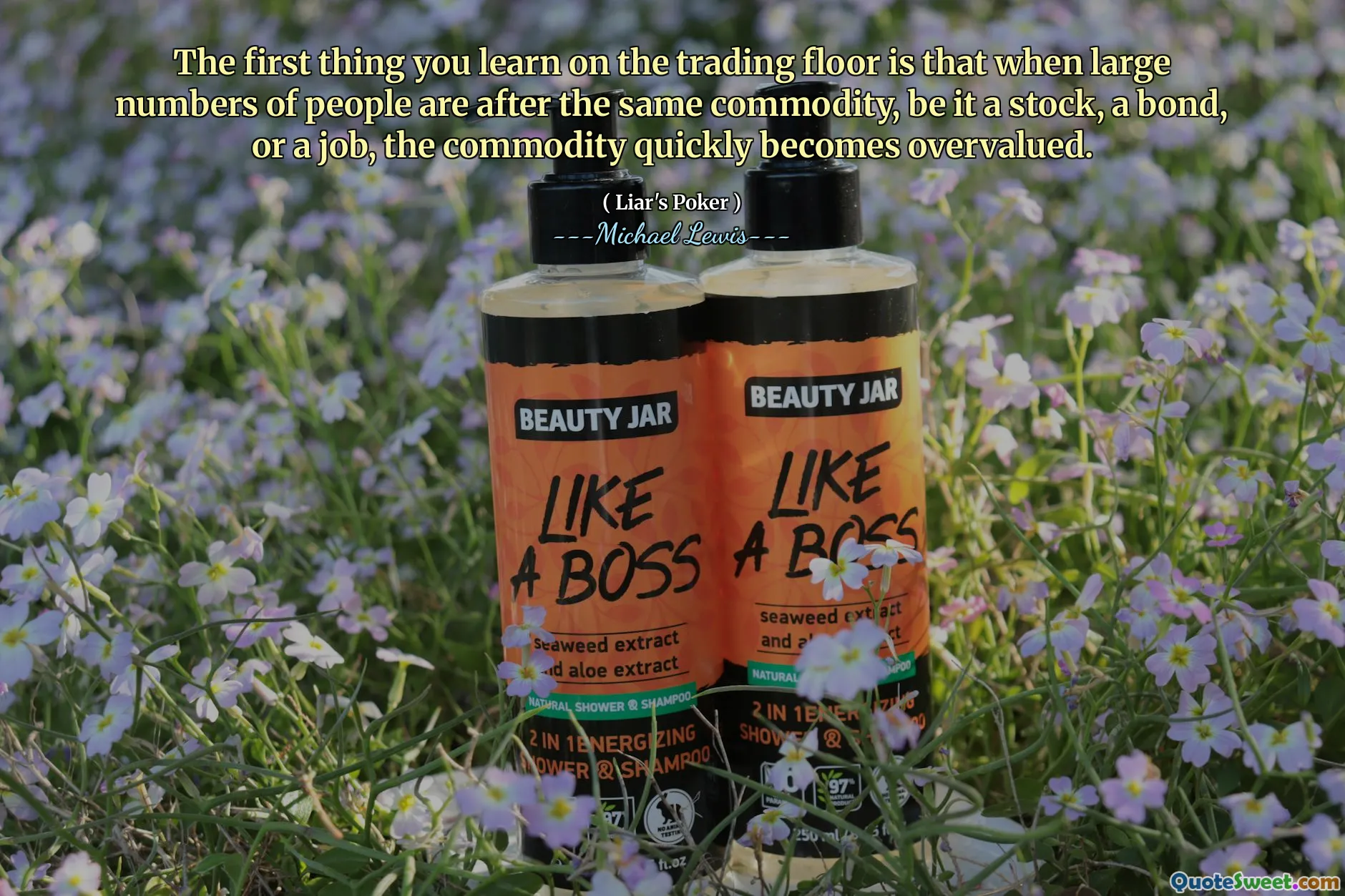 トレーディングフロアで最初に学ぶことは、多数の人々が同じ商品を追いかけている場合、それが在庫、債券であろうと仕事であろうと、商品がすぐに過大評価されることです。