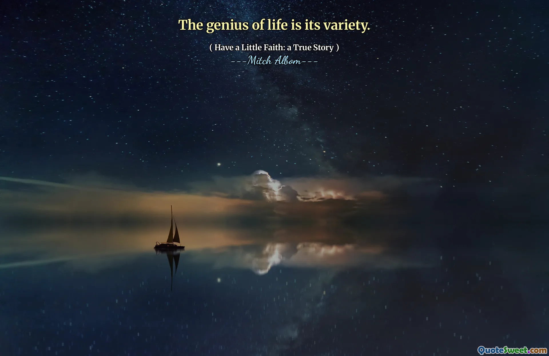 생명의 천재는 다양성입니다.