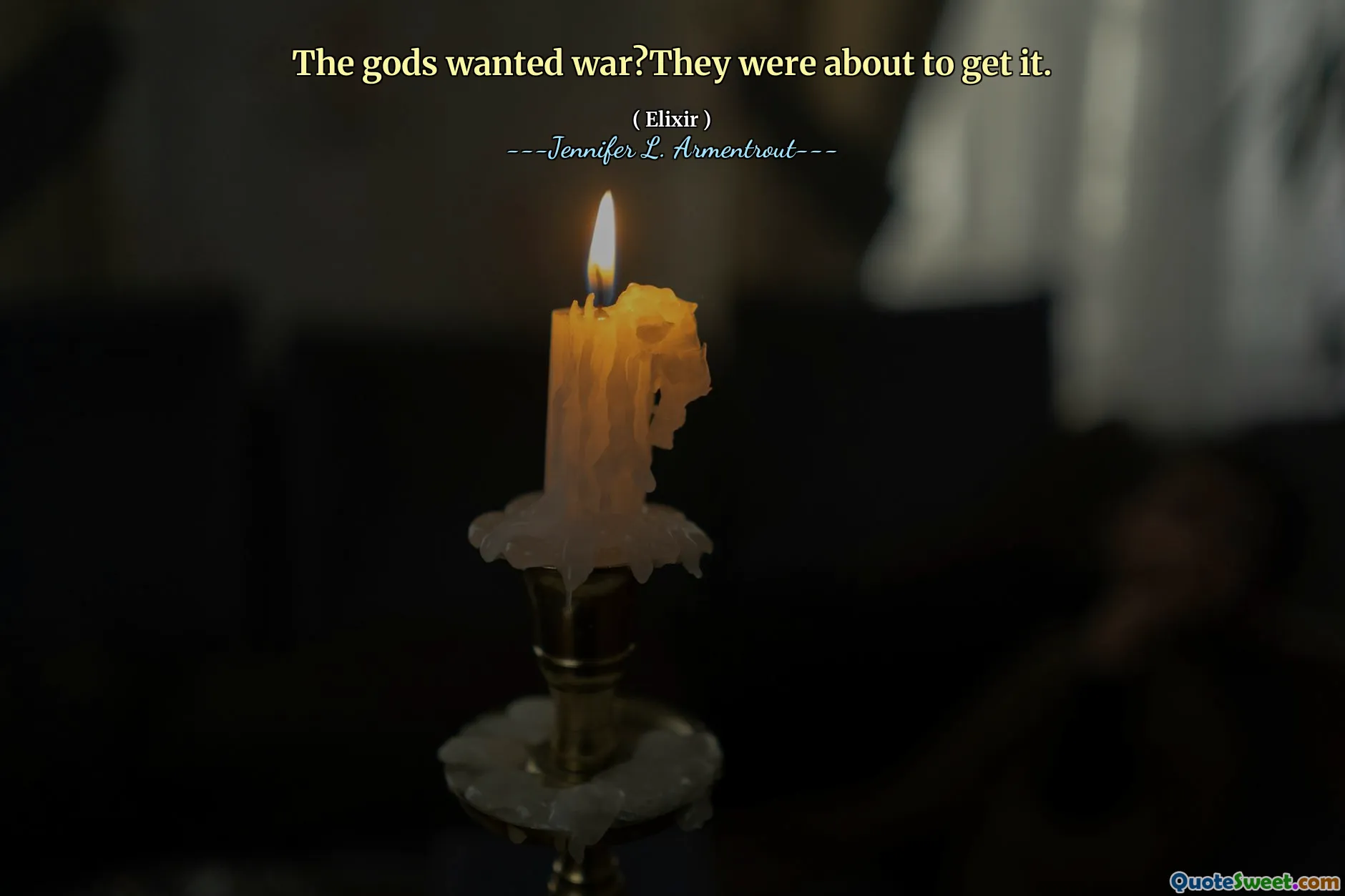 The gods wanted war?They were about to get it.