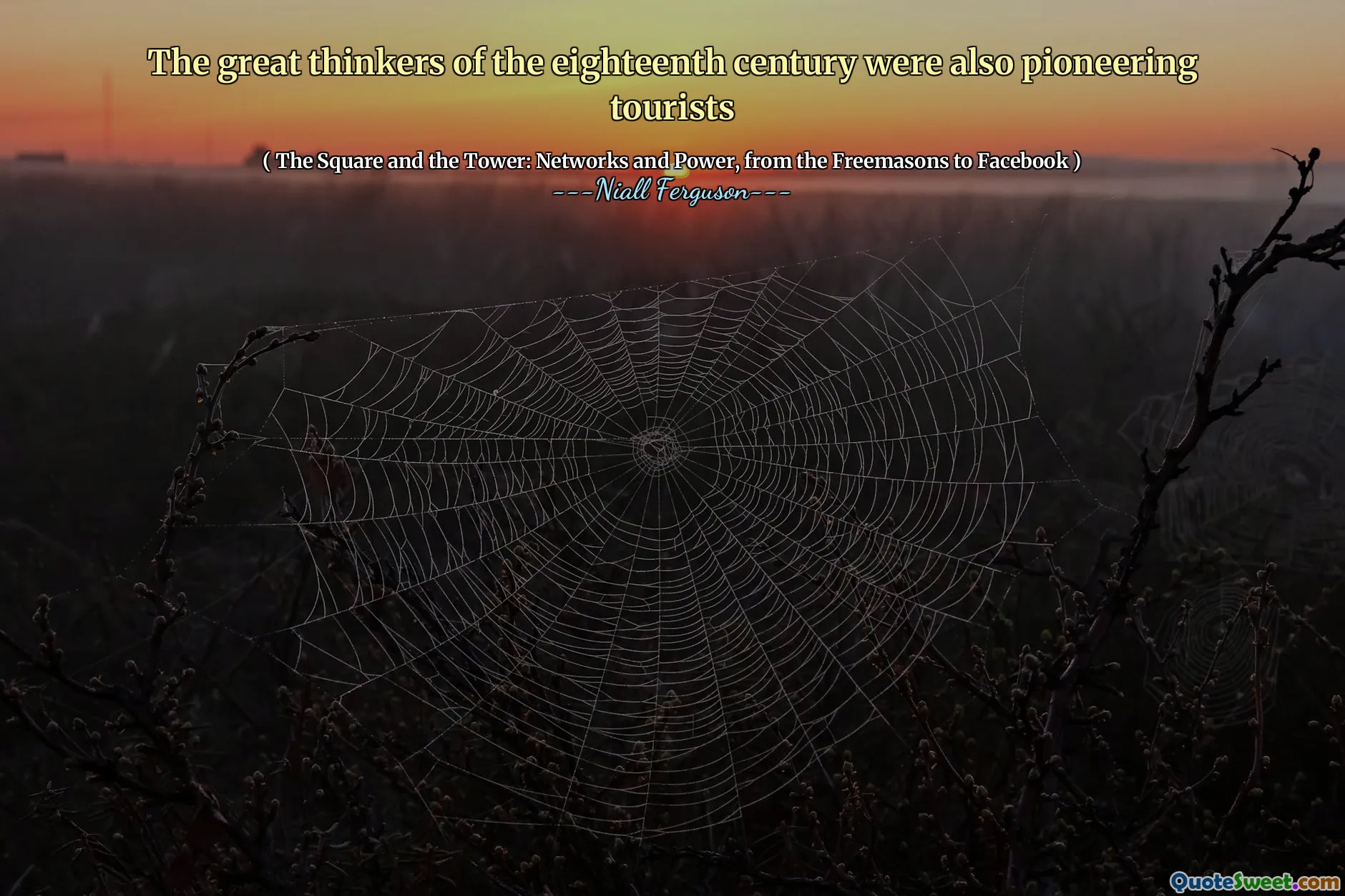 The great thinkers of the eighteenth century were also pioneering tourists