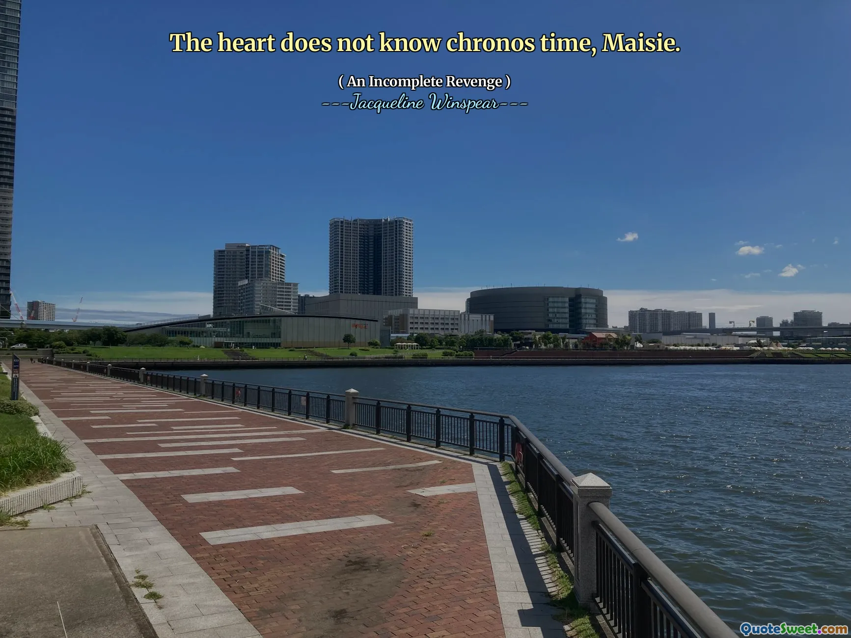 दिल को क्रोनोस समय नहीं पता है, मैसी।