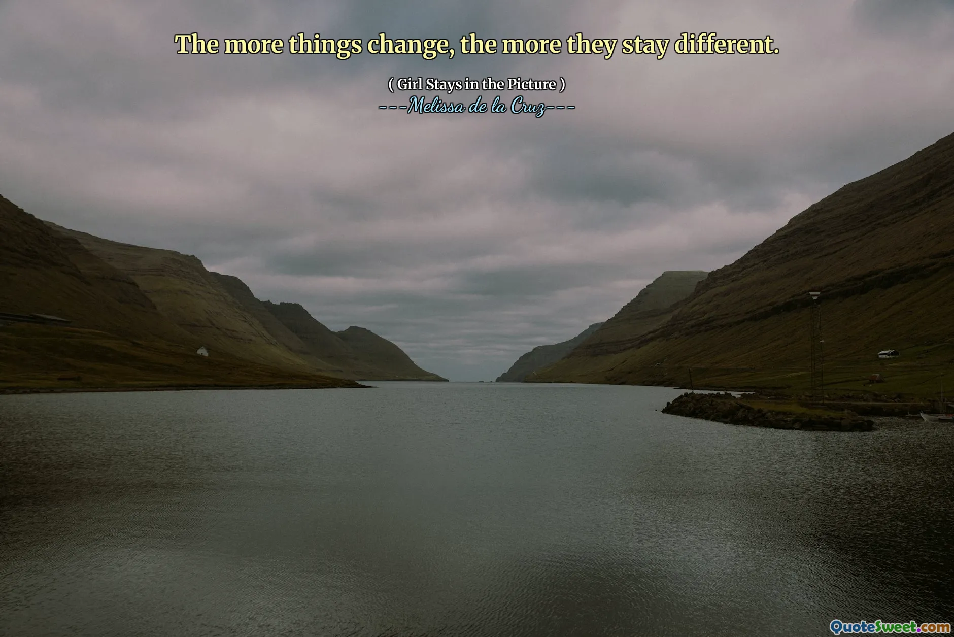 The more things change, the more they stay different.