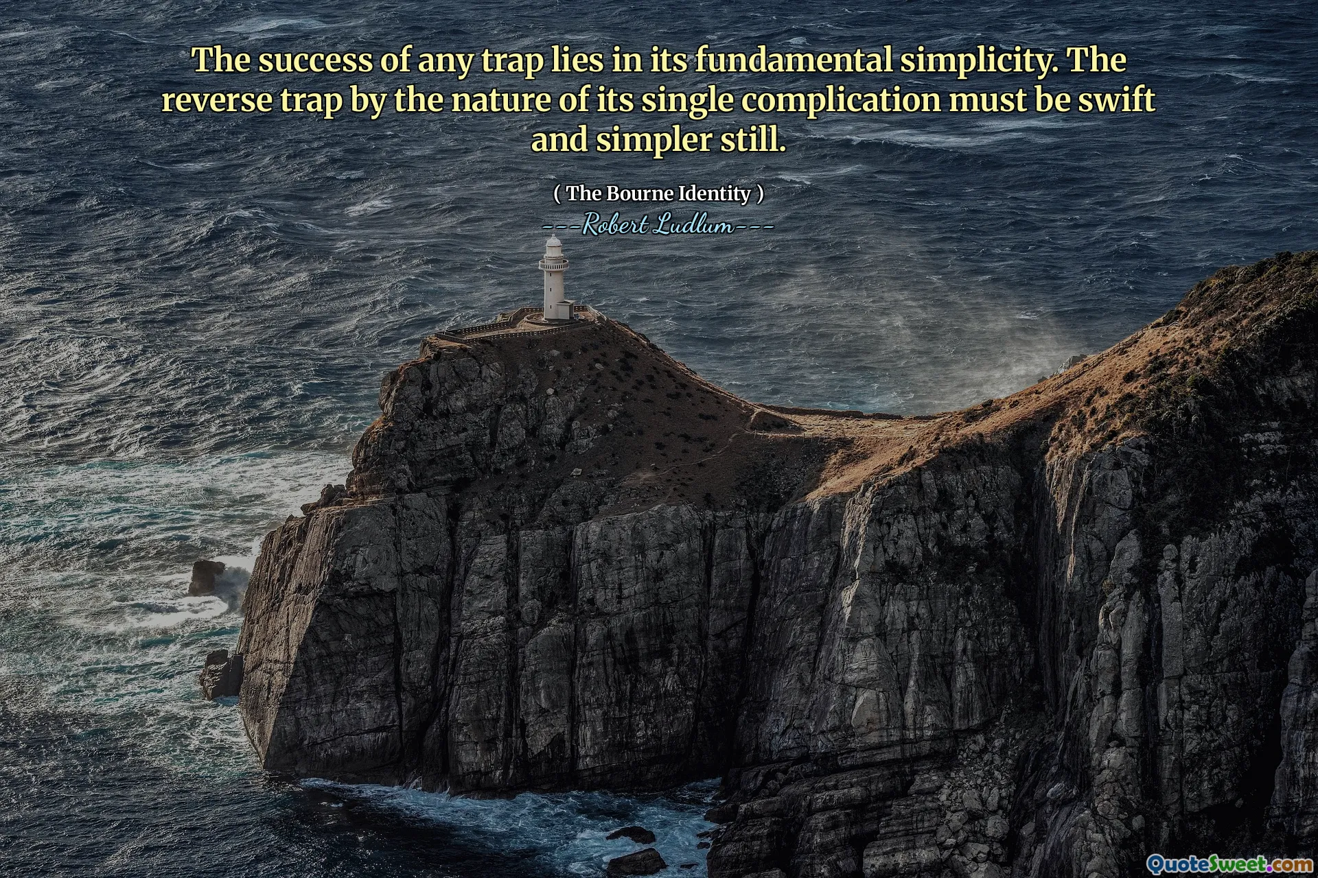 Suksessen til enhver felle ligger i dens grunnleggende enkelhet. Den omvendte fellen av arten av dens enkeltkomplikasjoner må være rask og enklere.