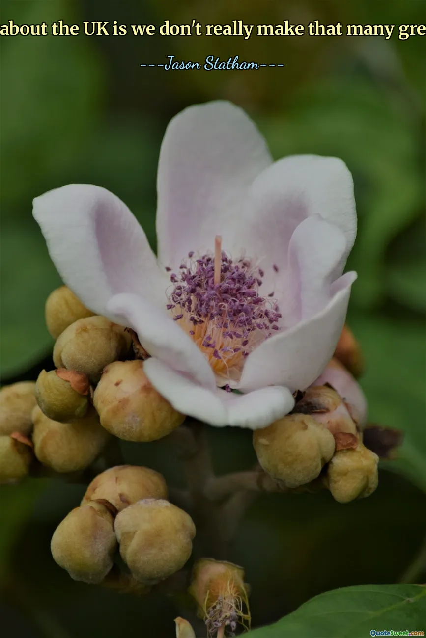 The thing about the UK is we don't really make that many great movies.