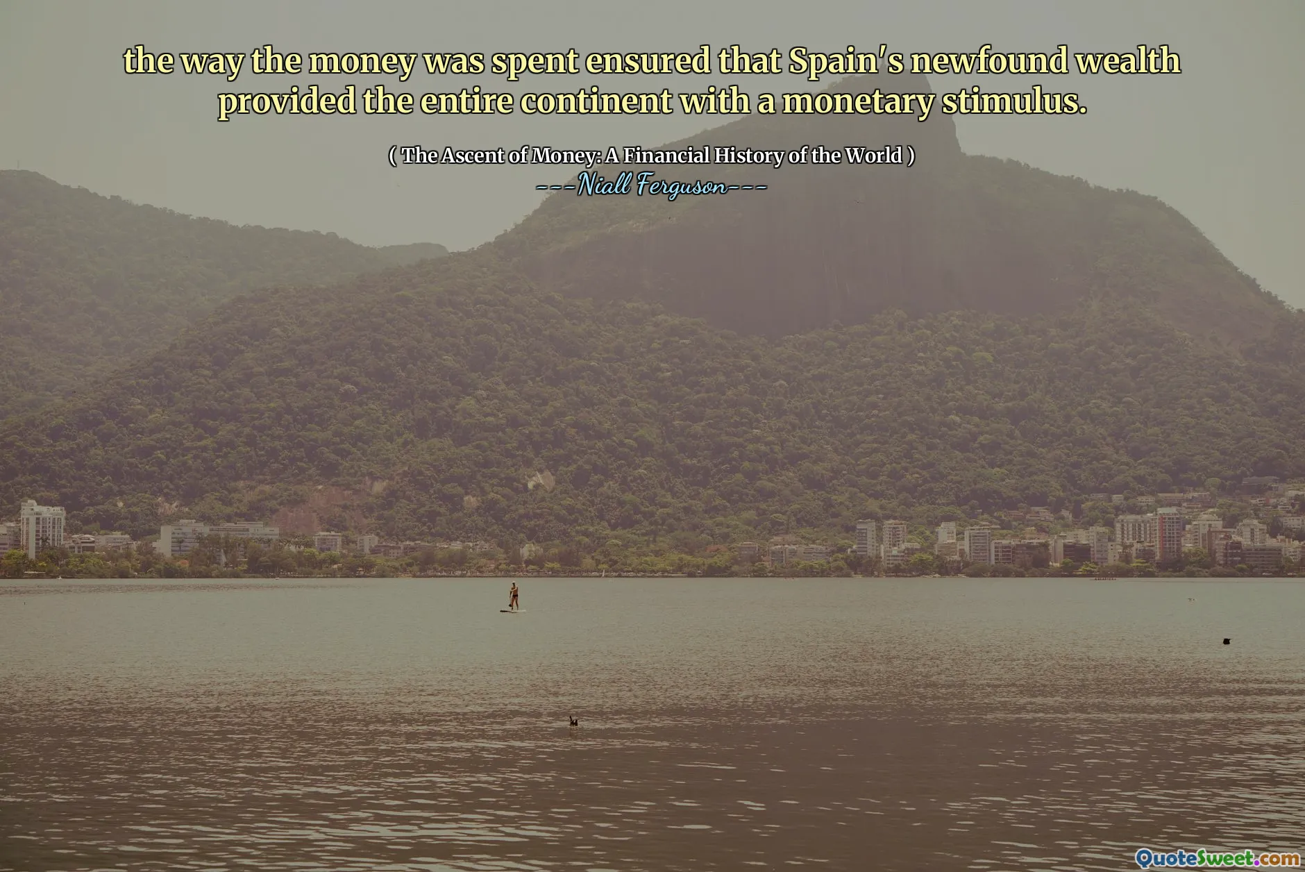 the way the money was spent ensured that Spain's newfound wealth provided the entire continent with a monetary stimulus.