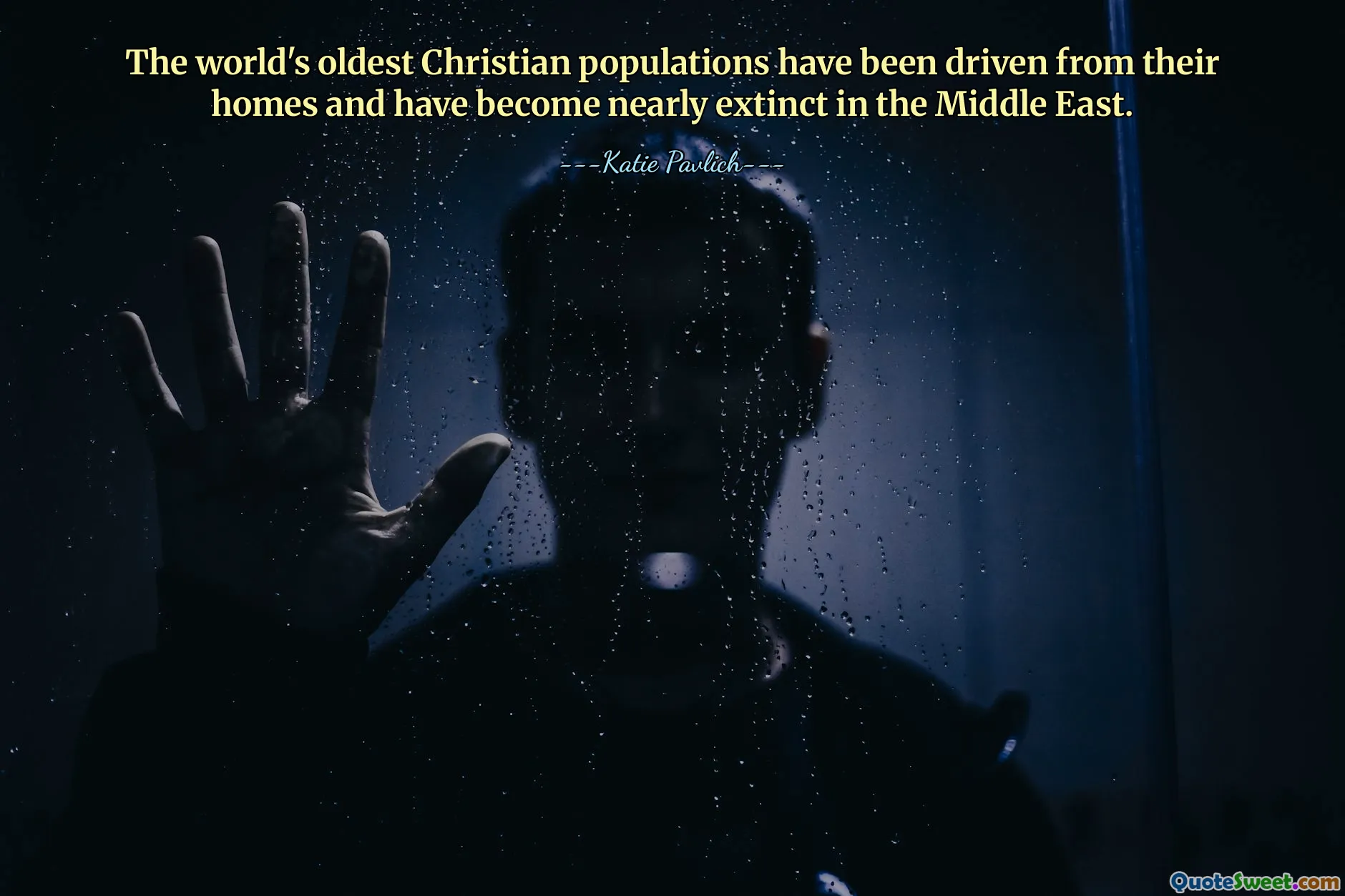 The world's oldest Christian populations have been driven from their homes and have become nearly extinct in the Middle East.