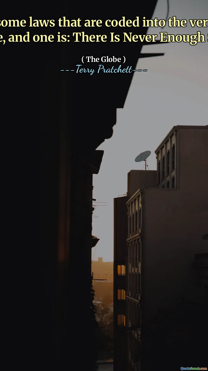 There are some laws that are coded into the very nature of the universe, and one is: There Is Never Enough Shelf Space.