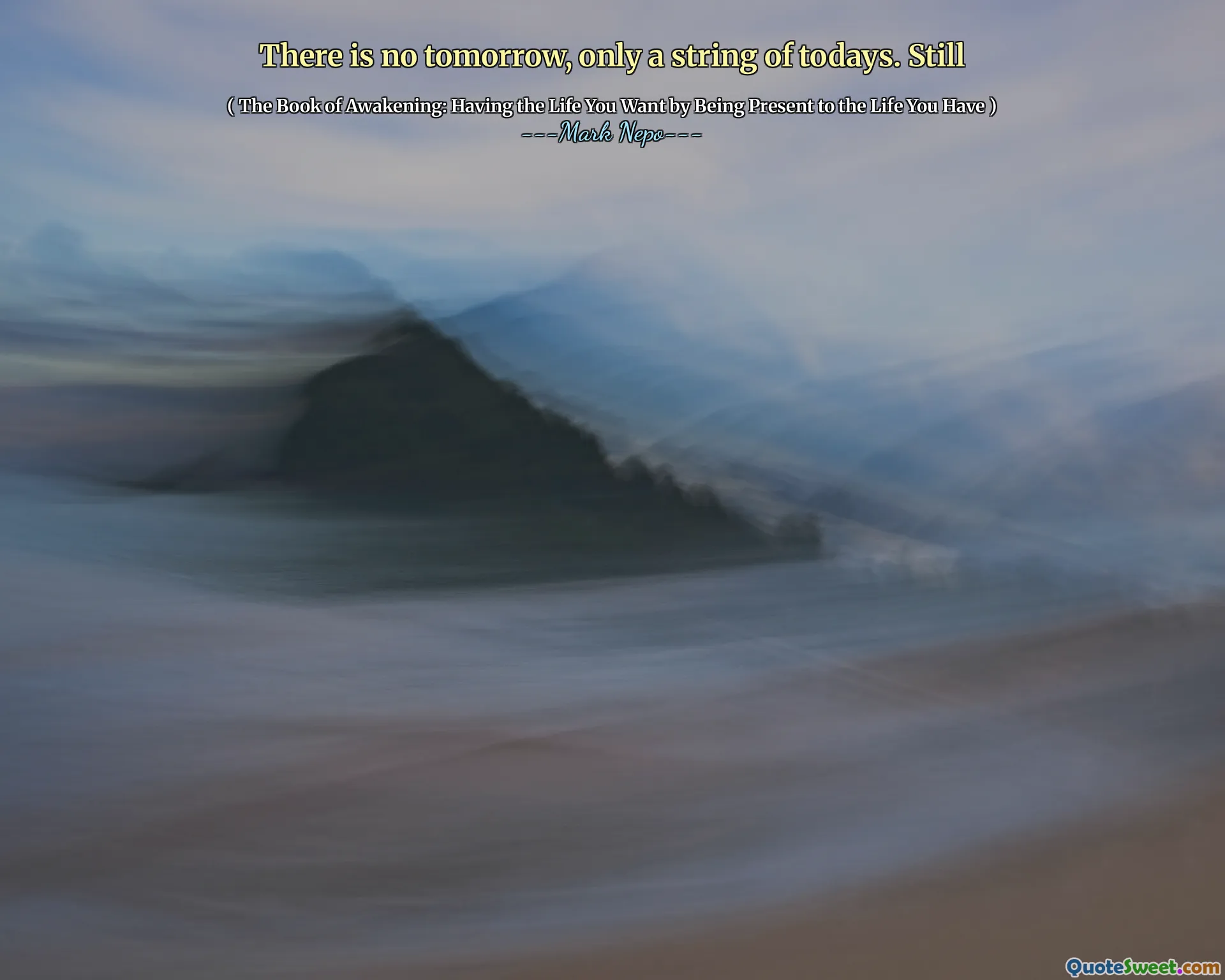 ხვალ არ არსებობს, მხოლოდ დღევანდელი სტრიქონი. მაინც