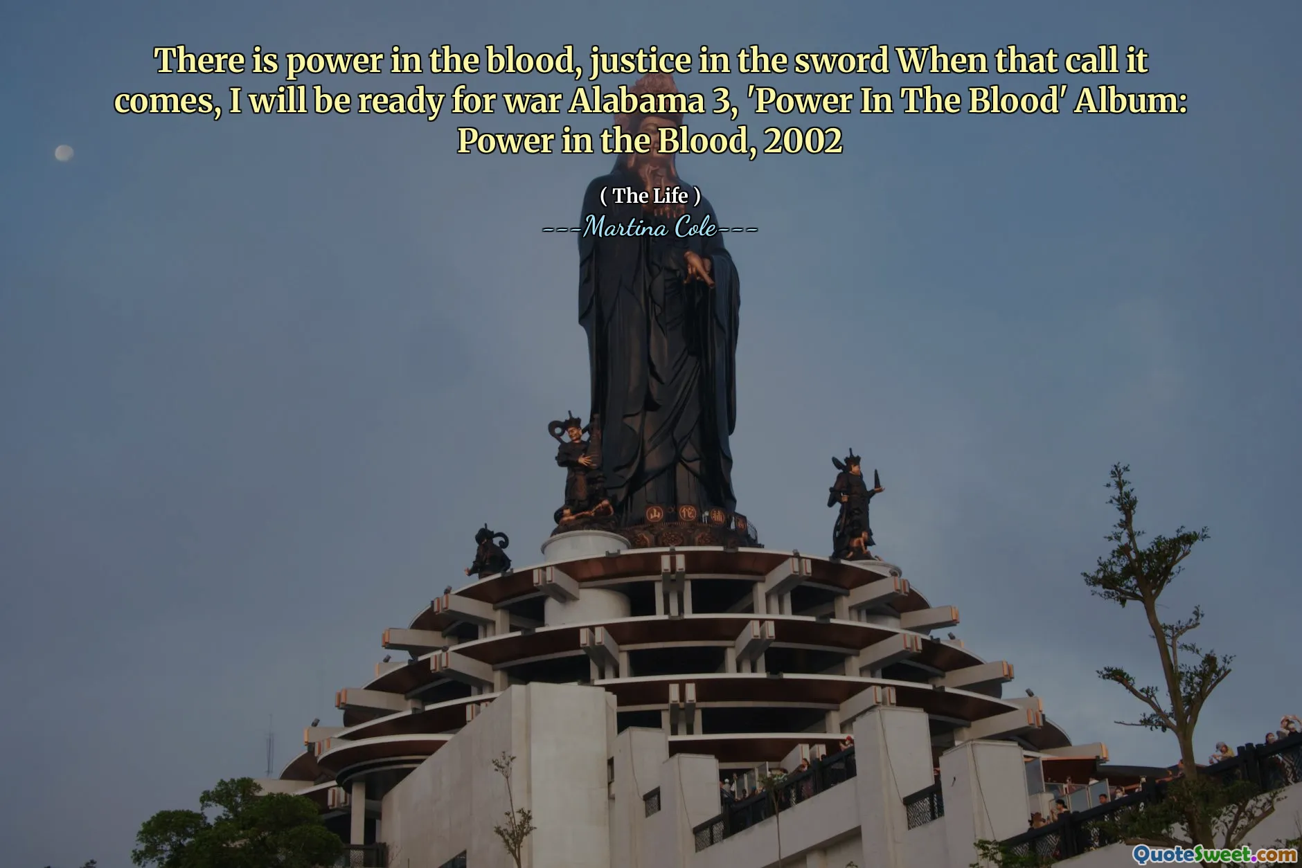 鲜血有力量，当剑的正义是正义的，当它召唤到阿拉巴马州的战争3，“血液中的力量”专辑：《鲜血的力量》，2002年