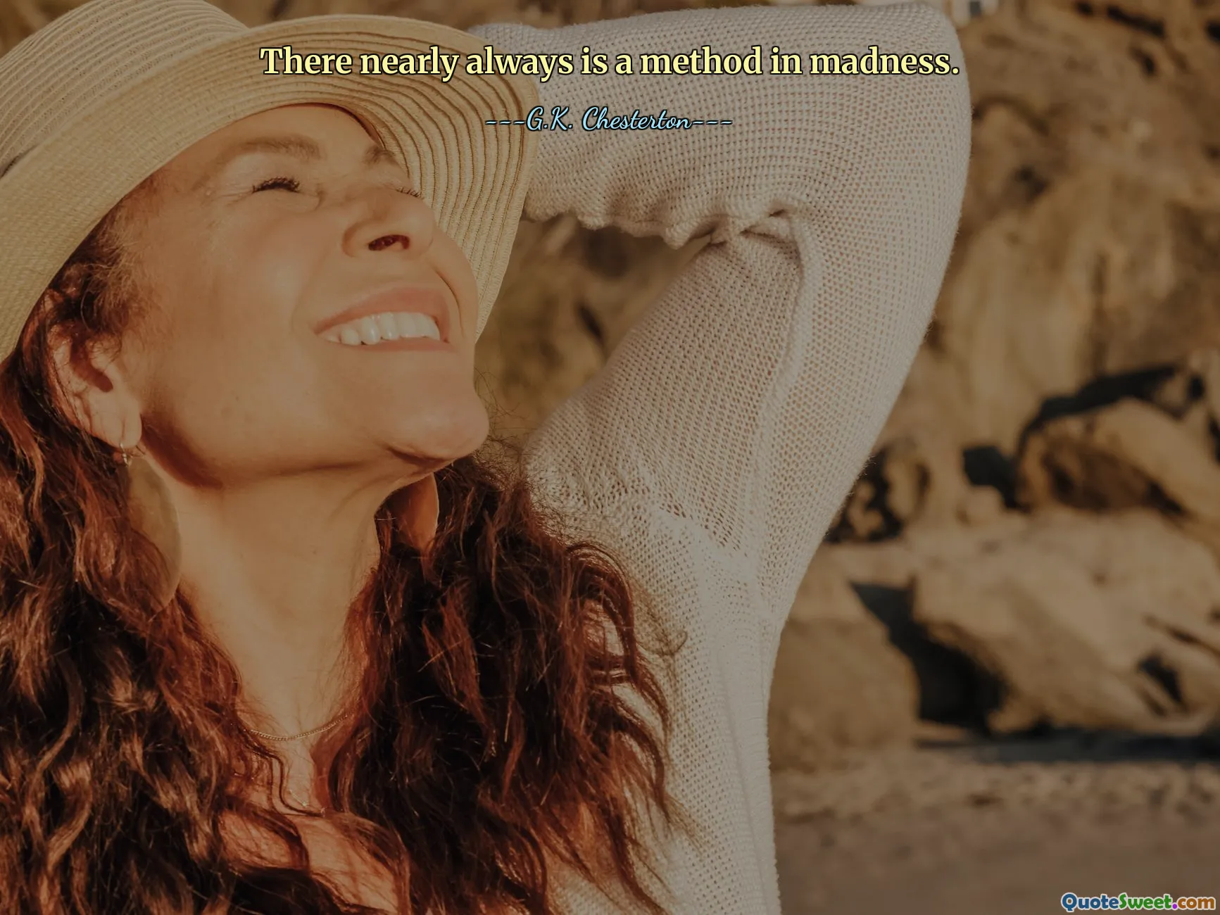 There nearly always is a method in madness.