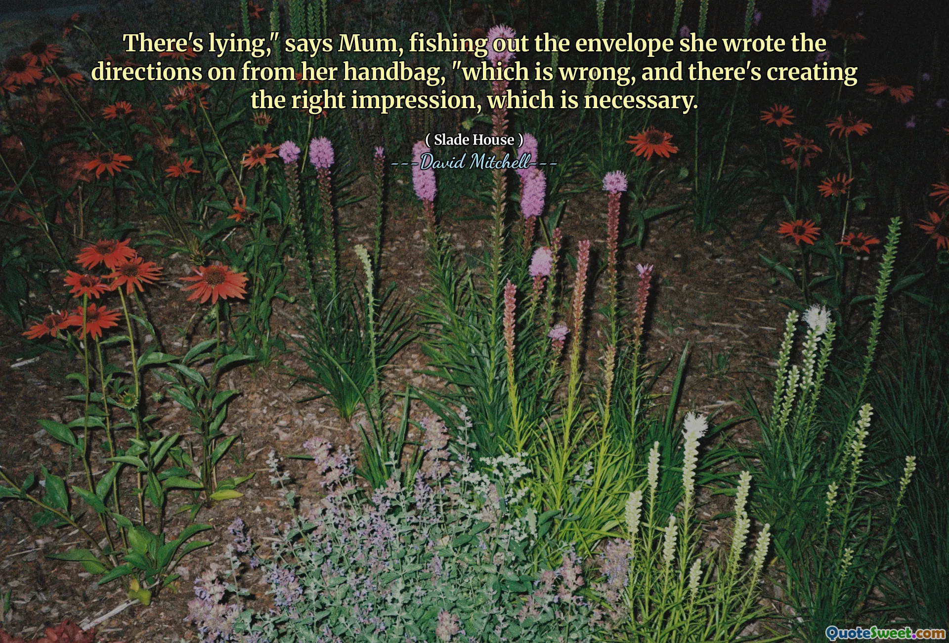 其中有撒谎，”妈妈一边说，一边从手提包里掏出她写了说明的信封，“这是错误的，而有的是创造正确的印象，这是必要的。