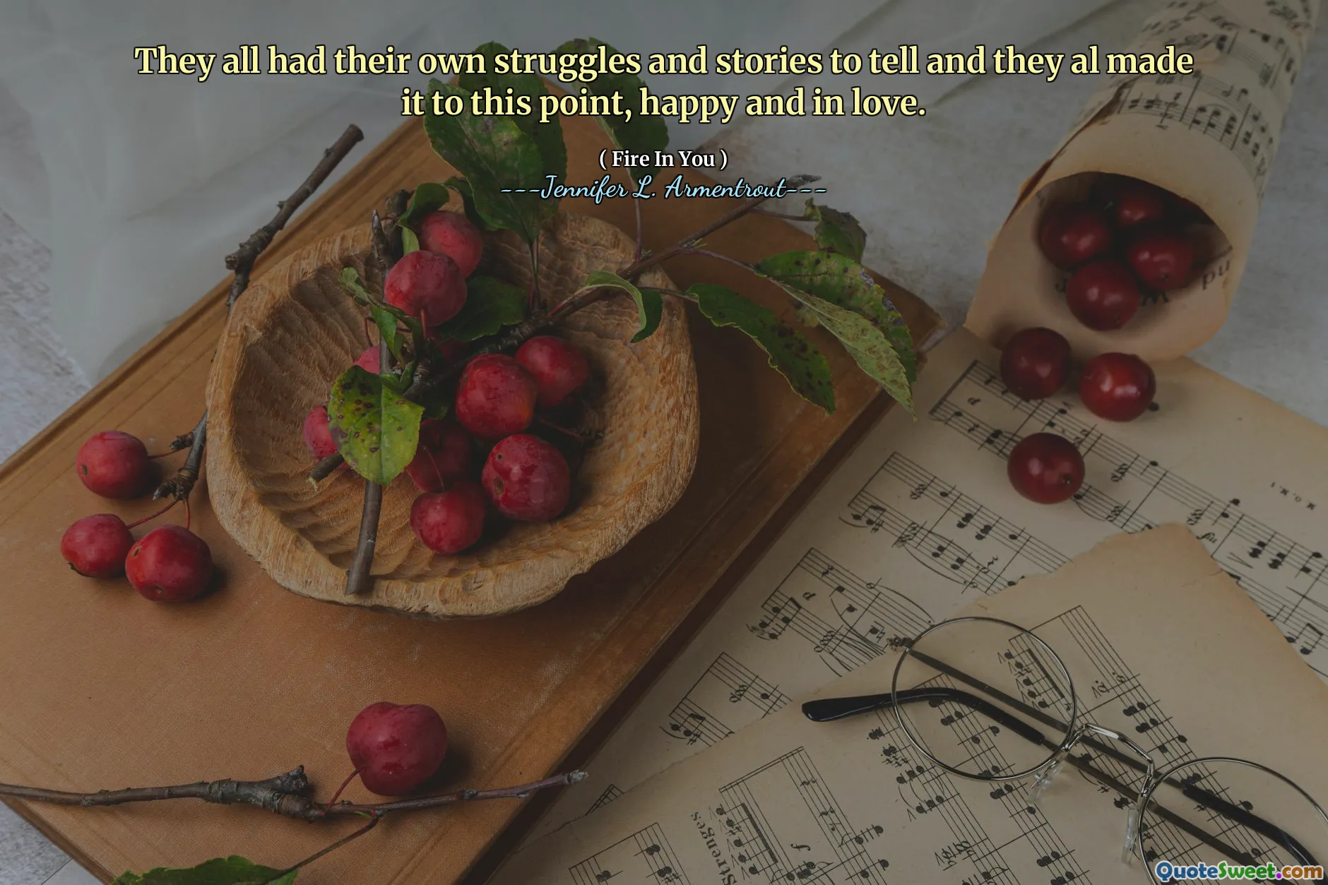 They all had their own struggles and stories to tell and they al made it to this point, happy and in love.