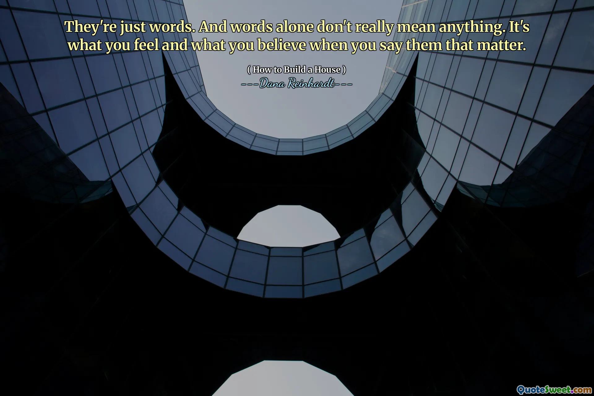 They're just words. And words alone don't really mean anything. It's what you feel and what you believe when you say them that matter.