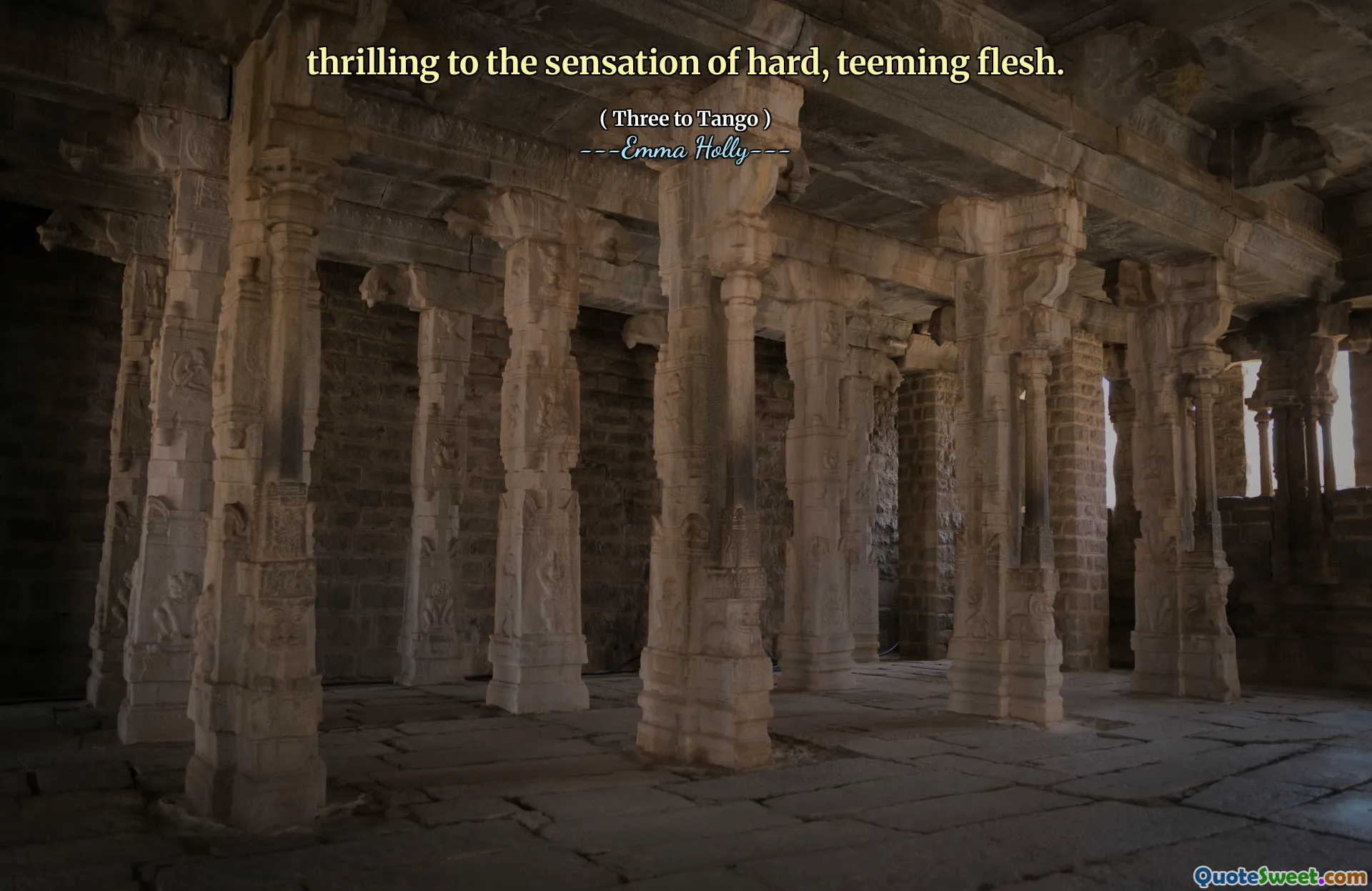 إثارة لإحساس الجسد الصلب.