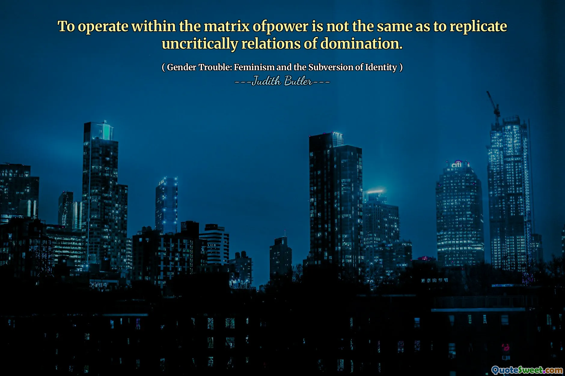 Untuk beroperasi dalam matriks daya tidak sama dengan mereplikasi hubungan dominasi yang tidak kritis.