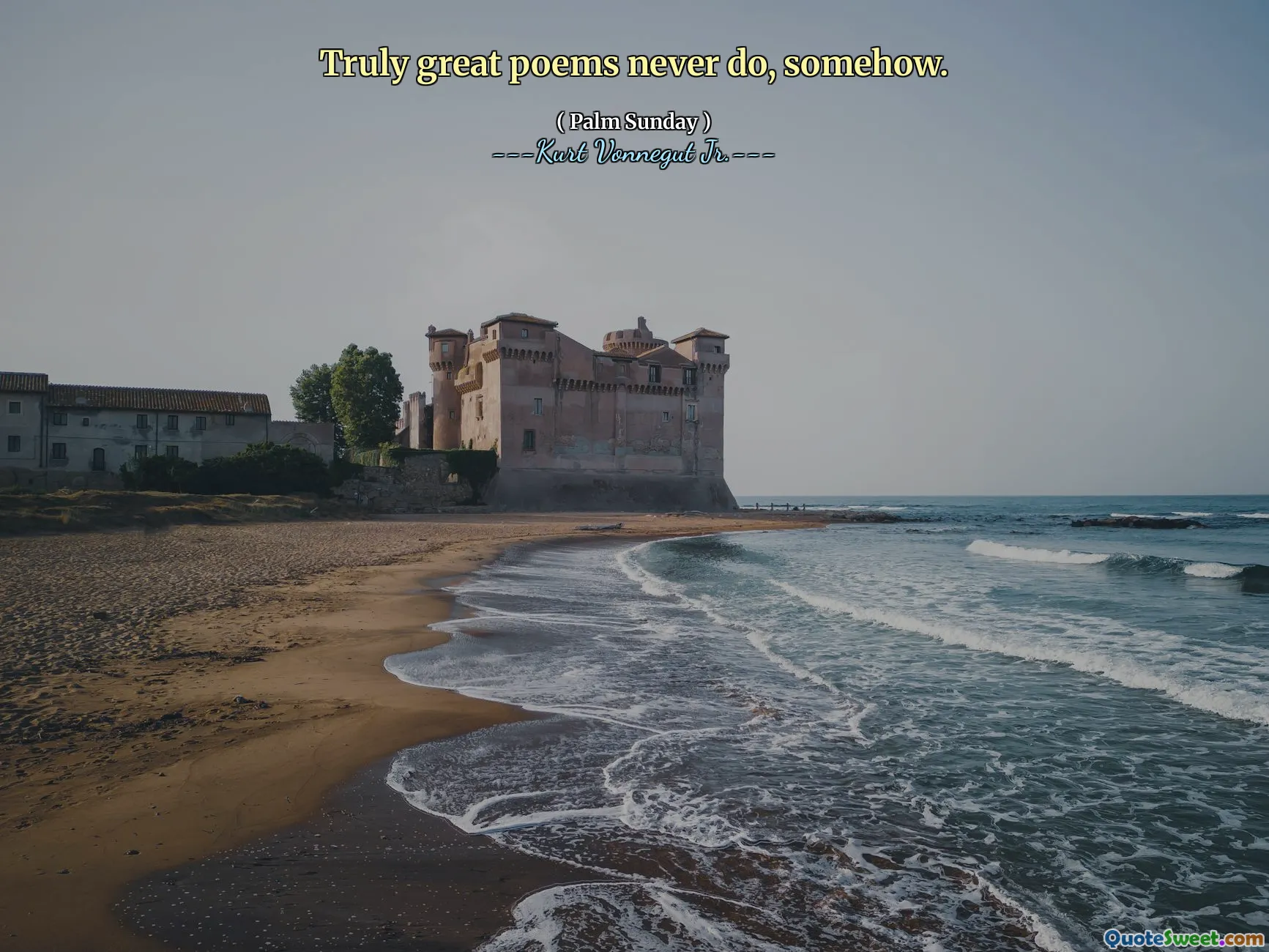 ნამდვილად შესანიშნავი ლექსები არასდროს აკეთებენ, რატომღაც.