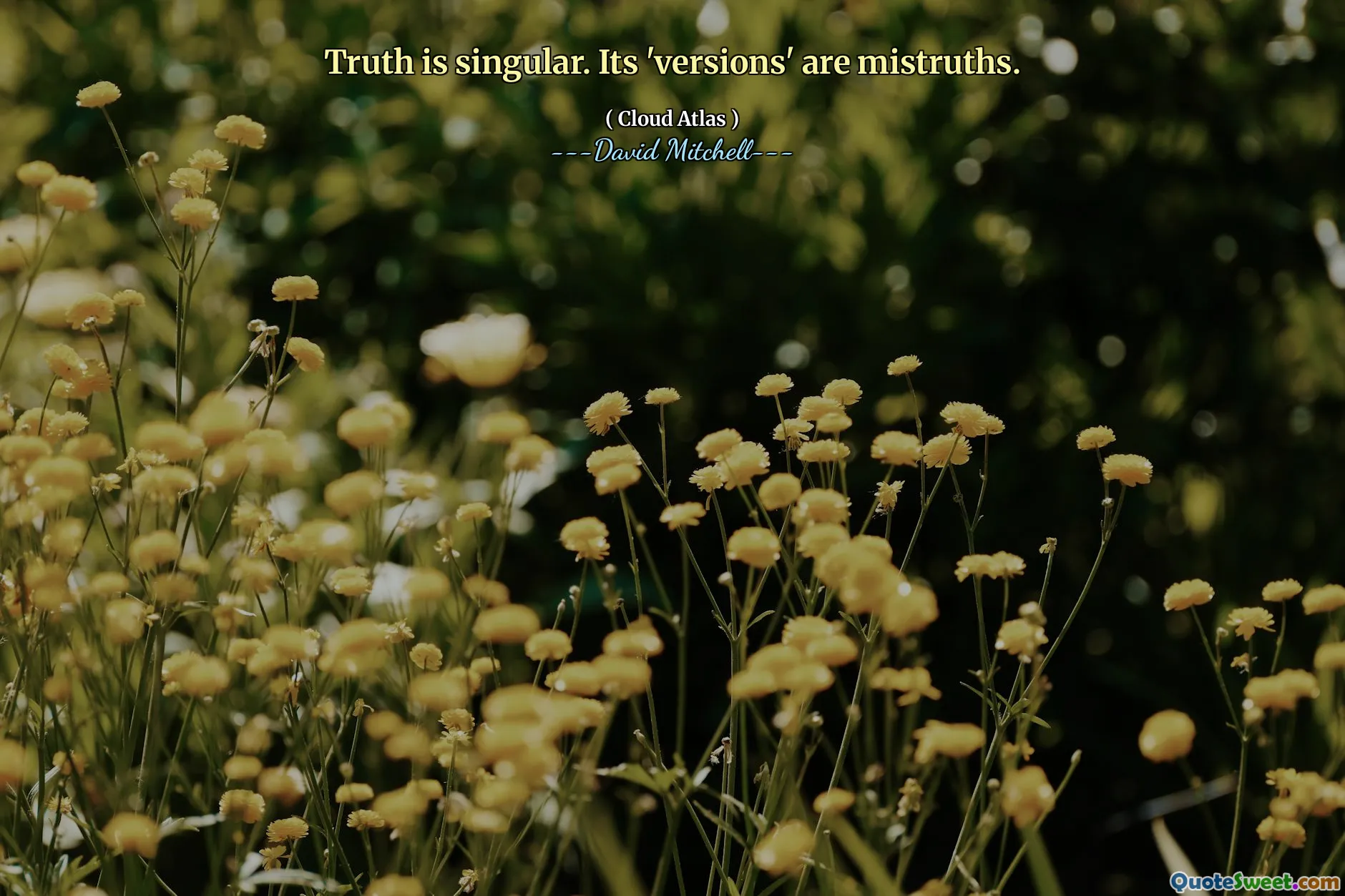 Truth is singular. Its 'versions' are mistruths.