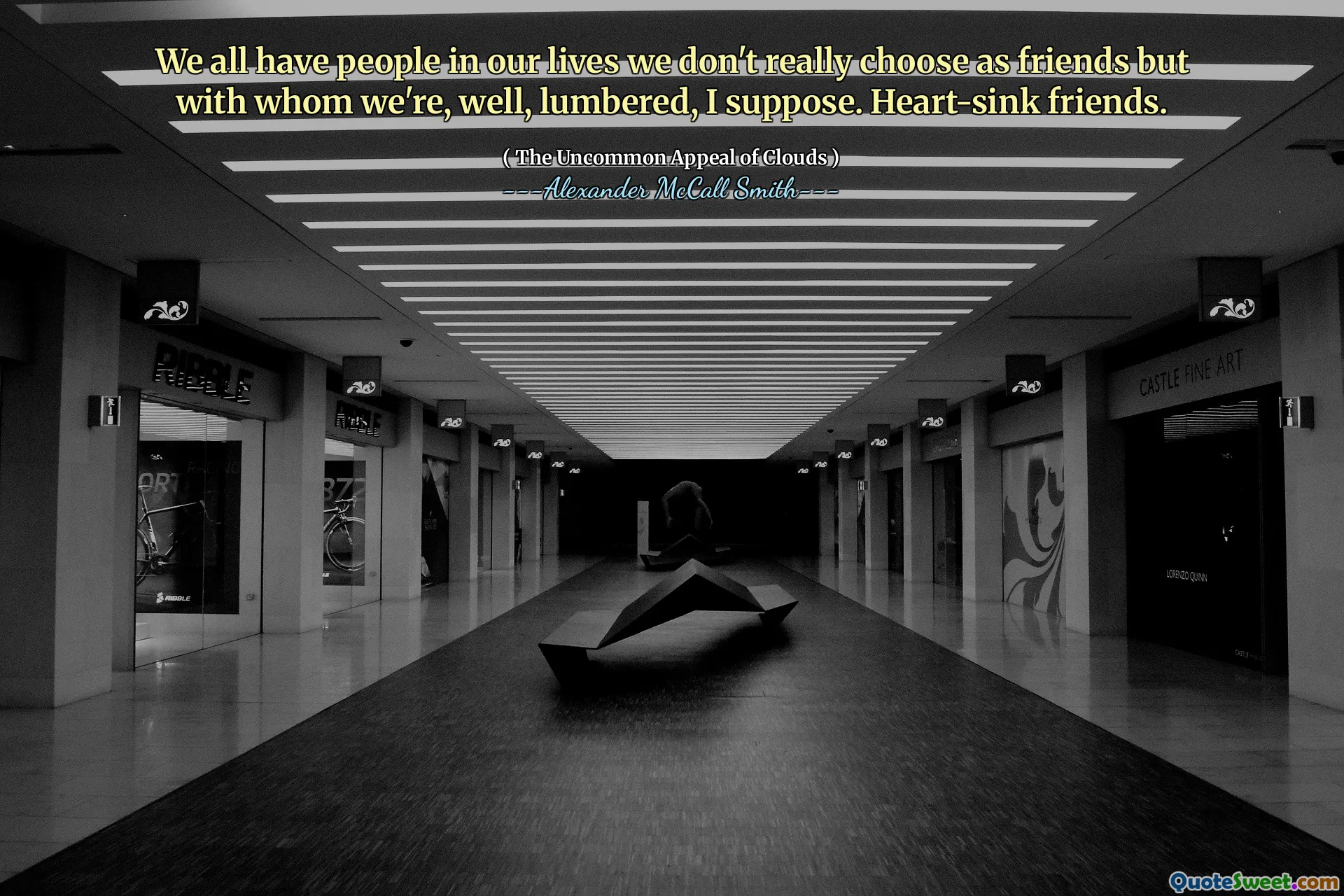 У всех нас есть люди в нашей жизни, которые мы на самом деле не выбираем как друзья, но с которыми мы, ну, я полагаю, я полагаю. Сердечные друзья.