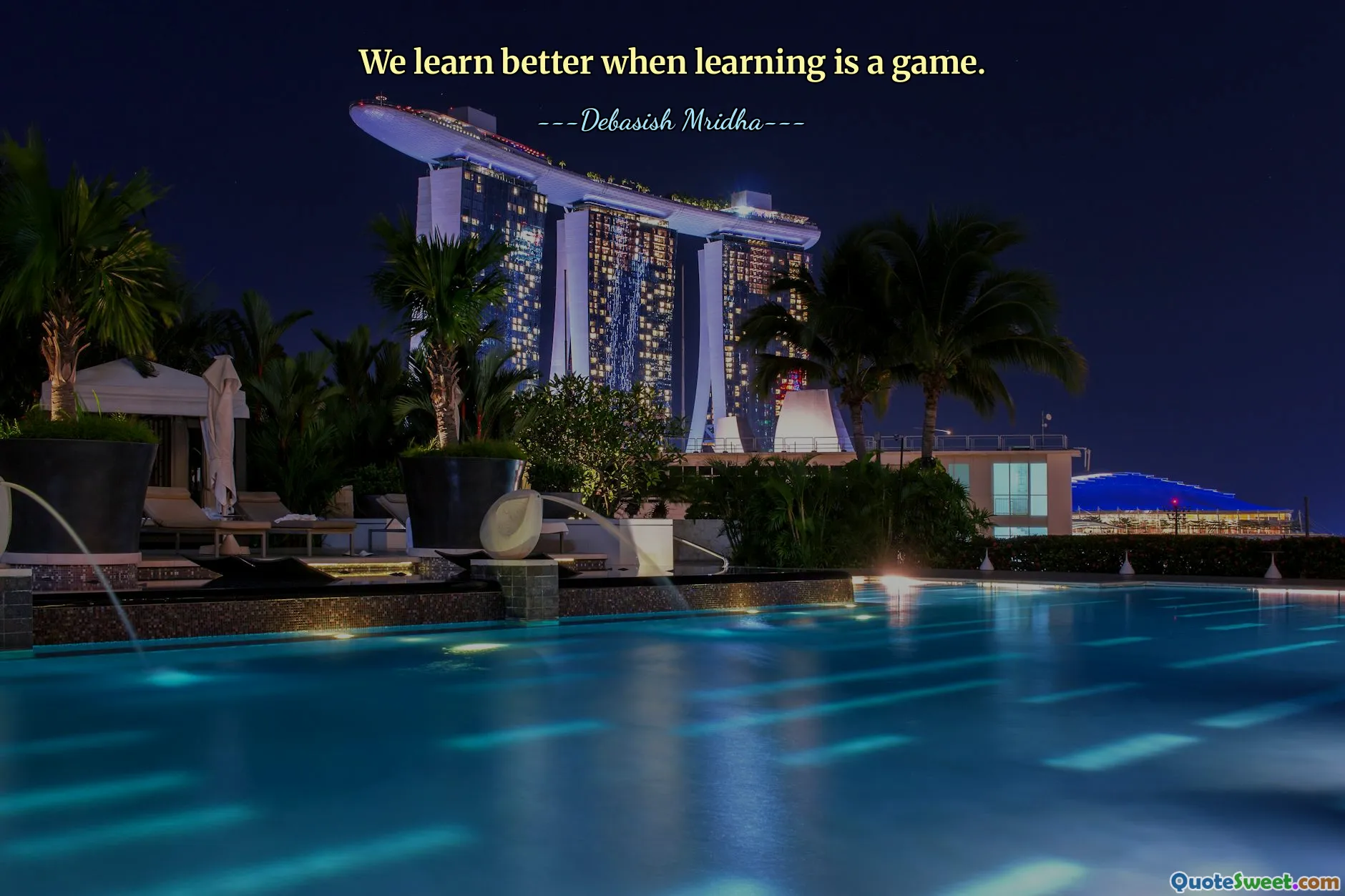 We learn better when learning is a game.