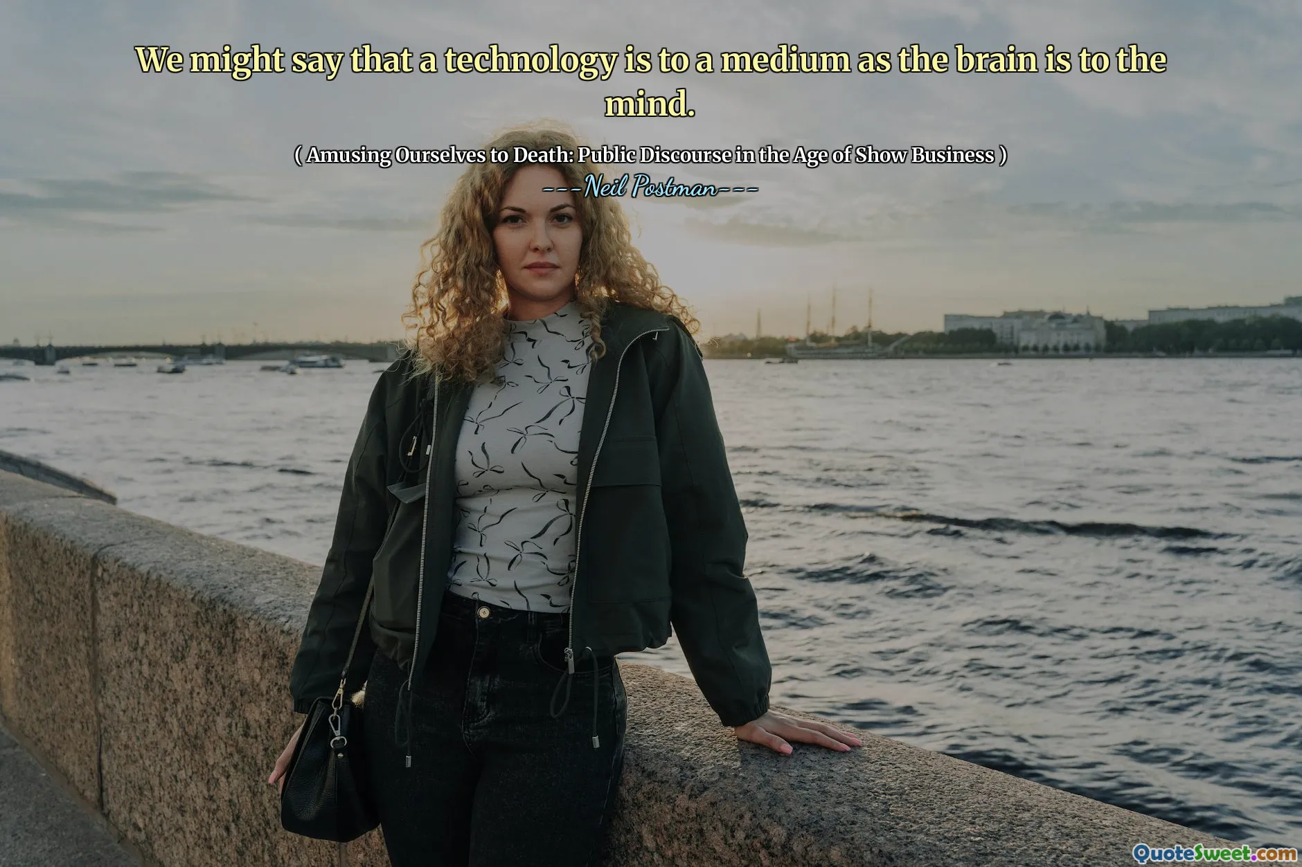 We might say that a technology is to a medium as the brain is to the mind.