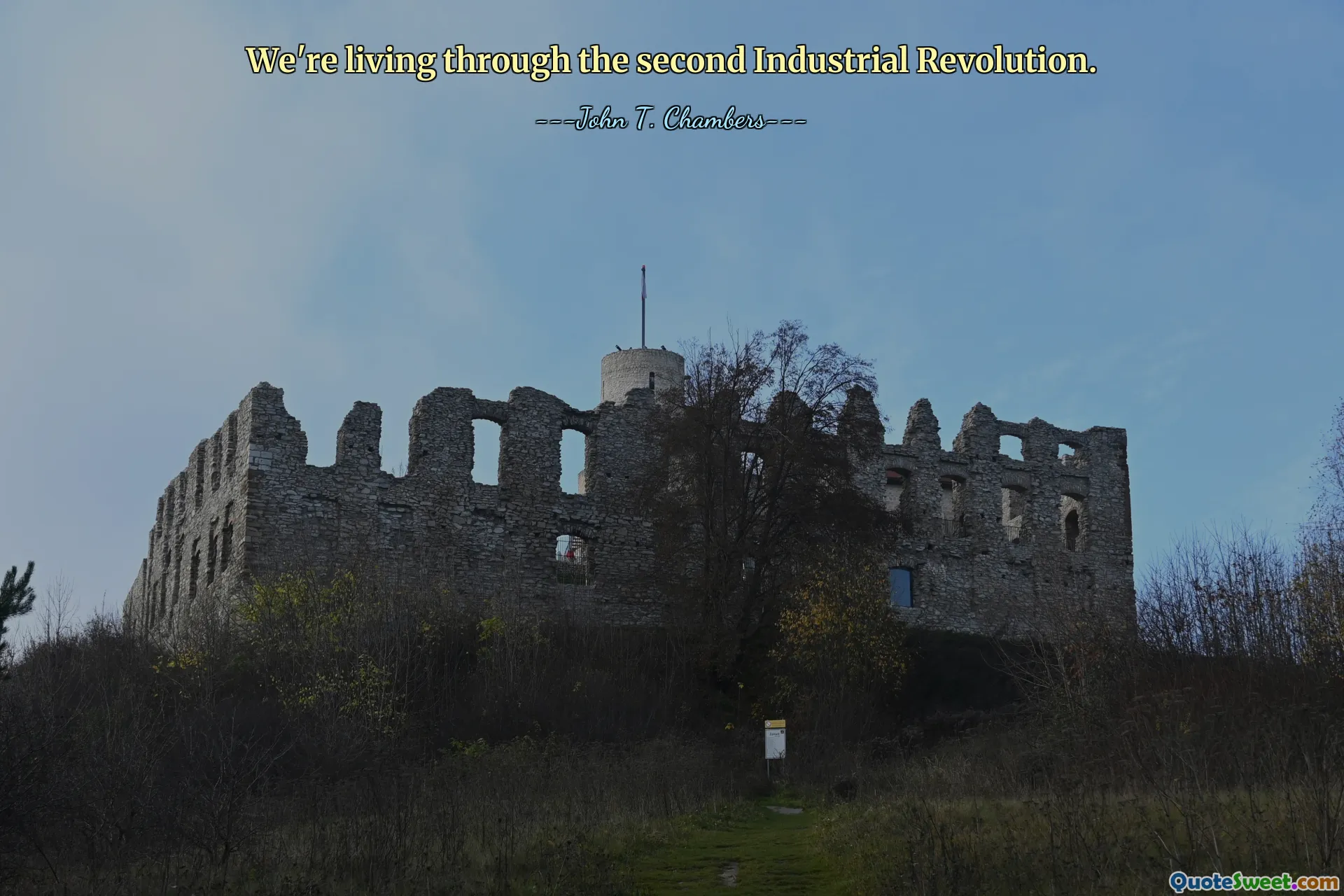 We're living through the second Industrial Revolution.